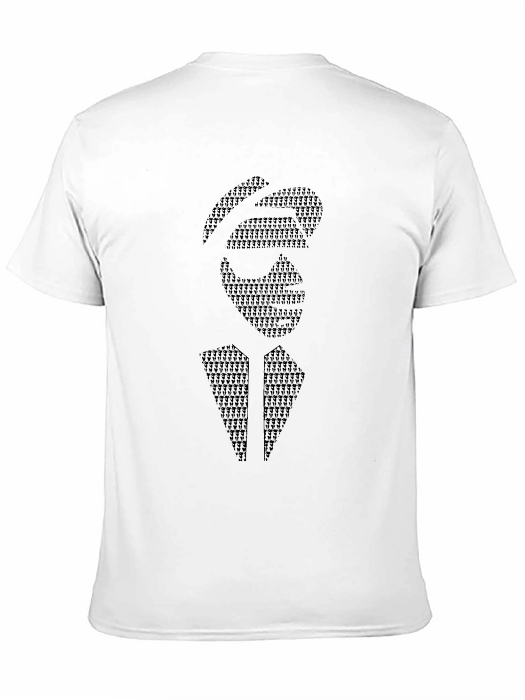 Abstract Graphic Black T-Shirt