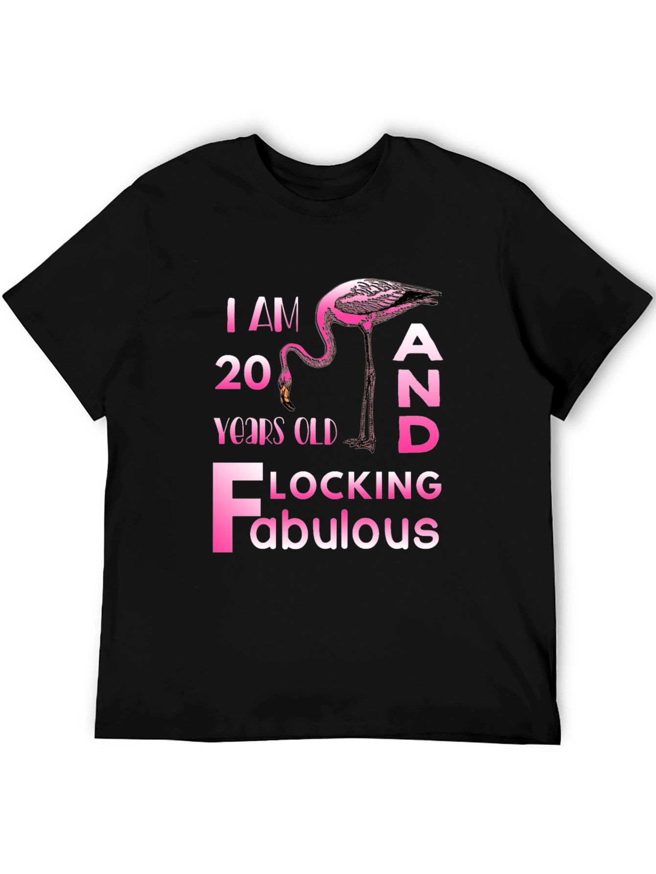20th Birthday Flamingo T-Shirt