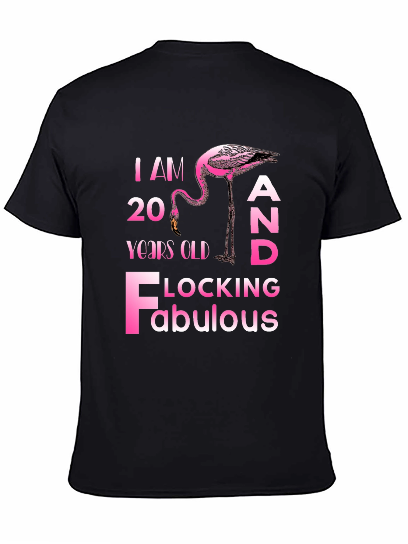 20th Birthday Flamingo T-Shirt