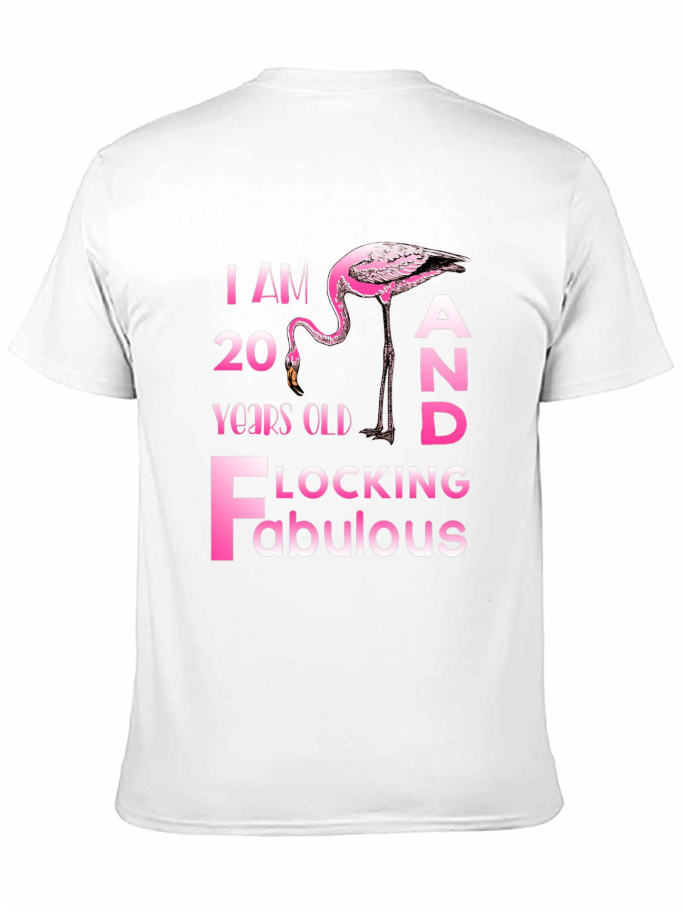 20th Birthday Flamingo T-Shirt