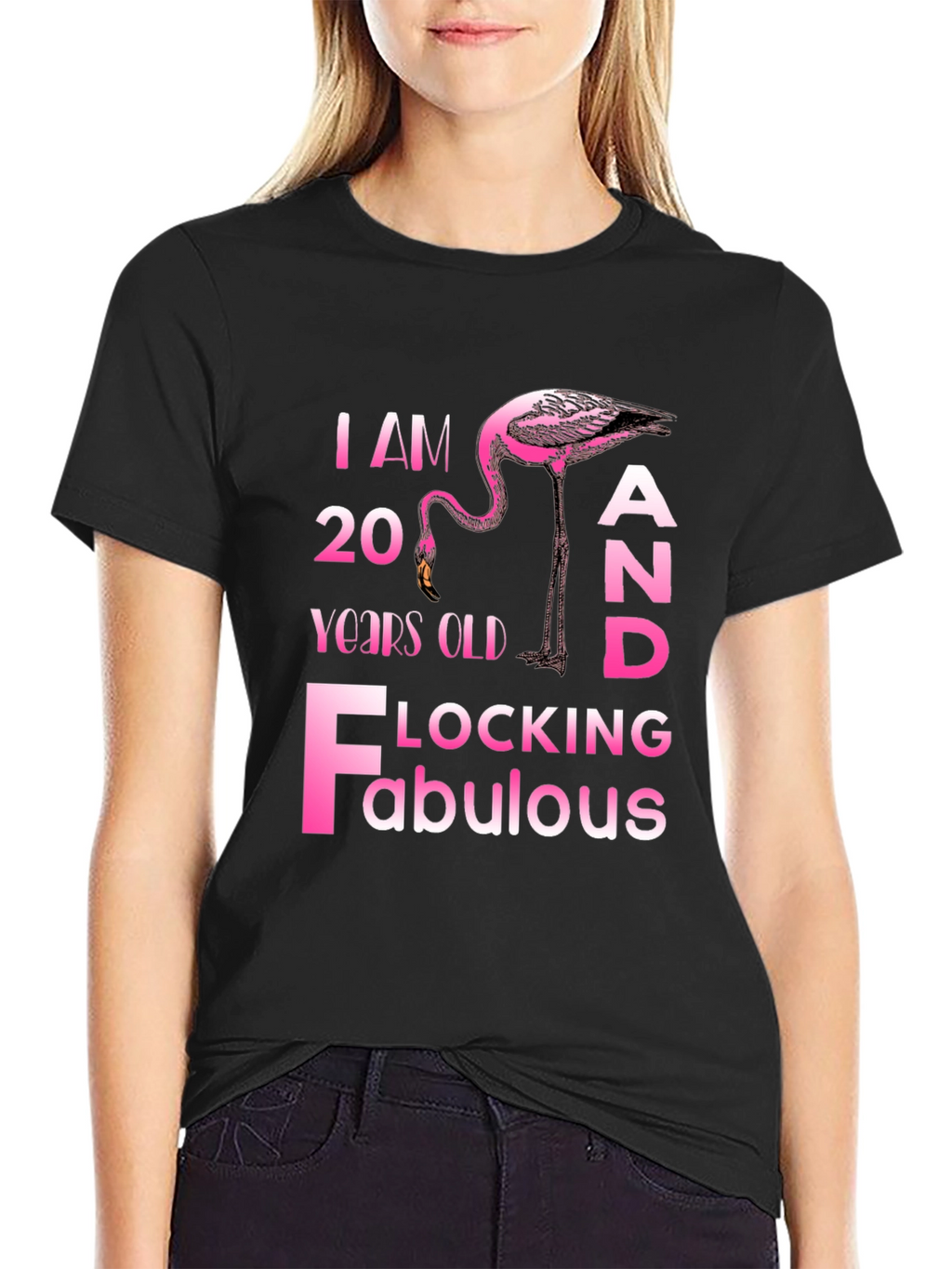 20th Birthday Flamingo T-Shirt