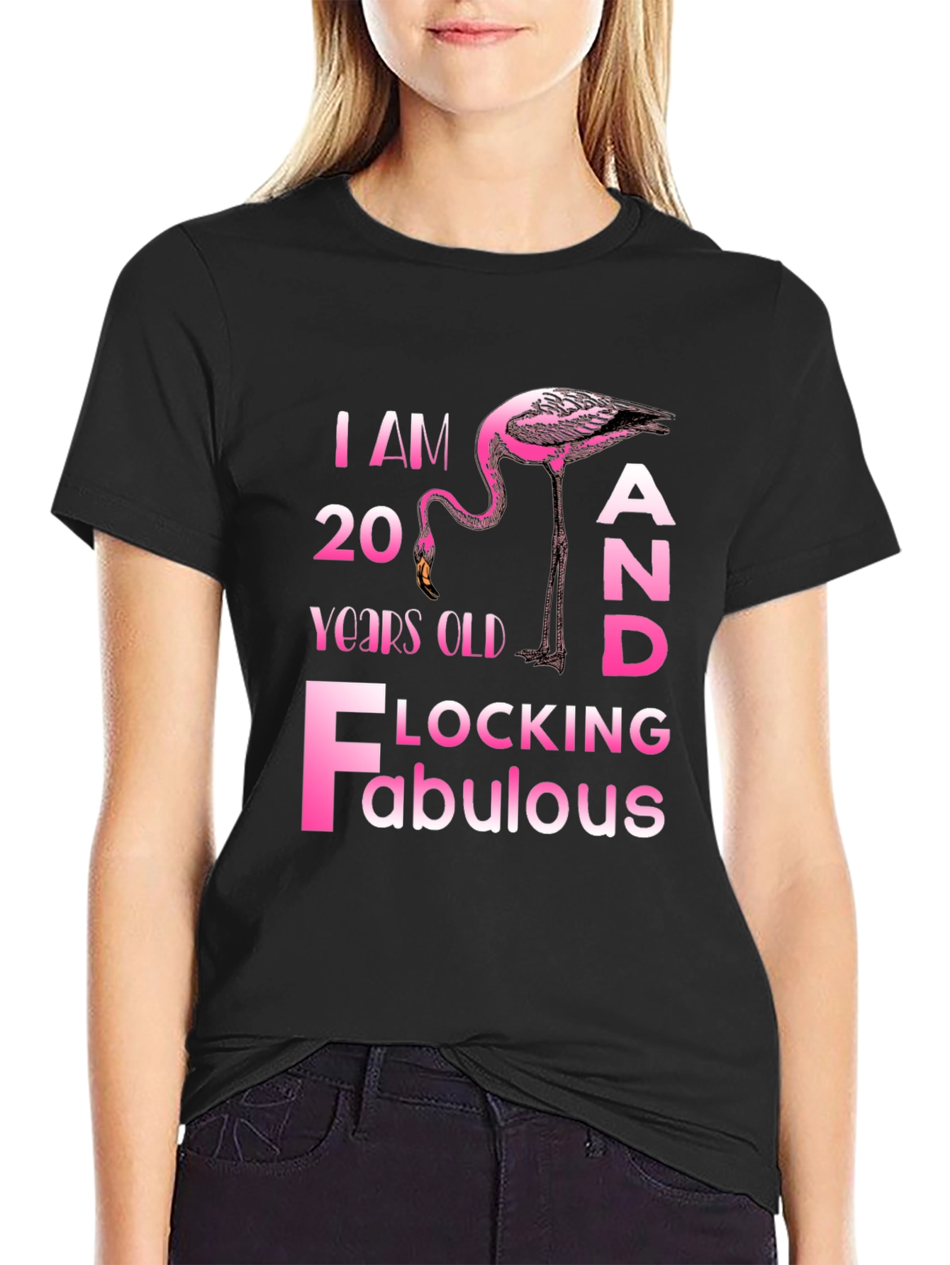 20th Birthday Flamingo T-Shirt
