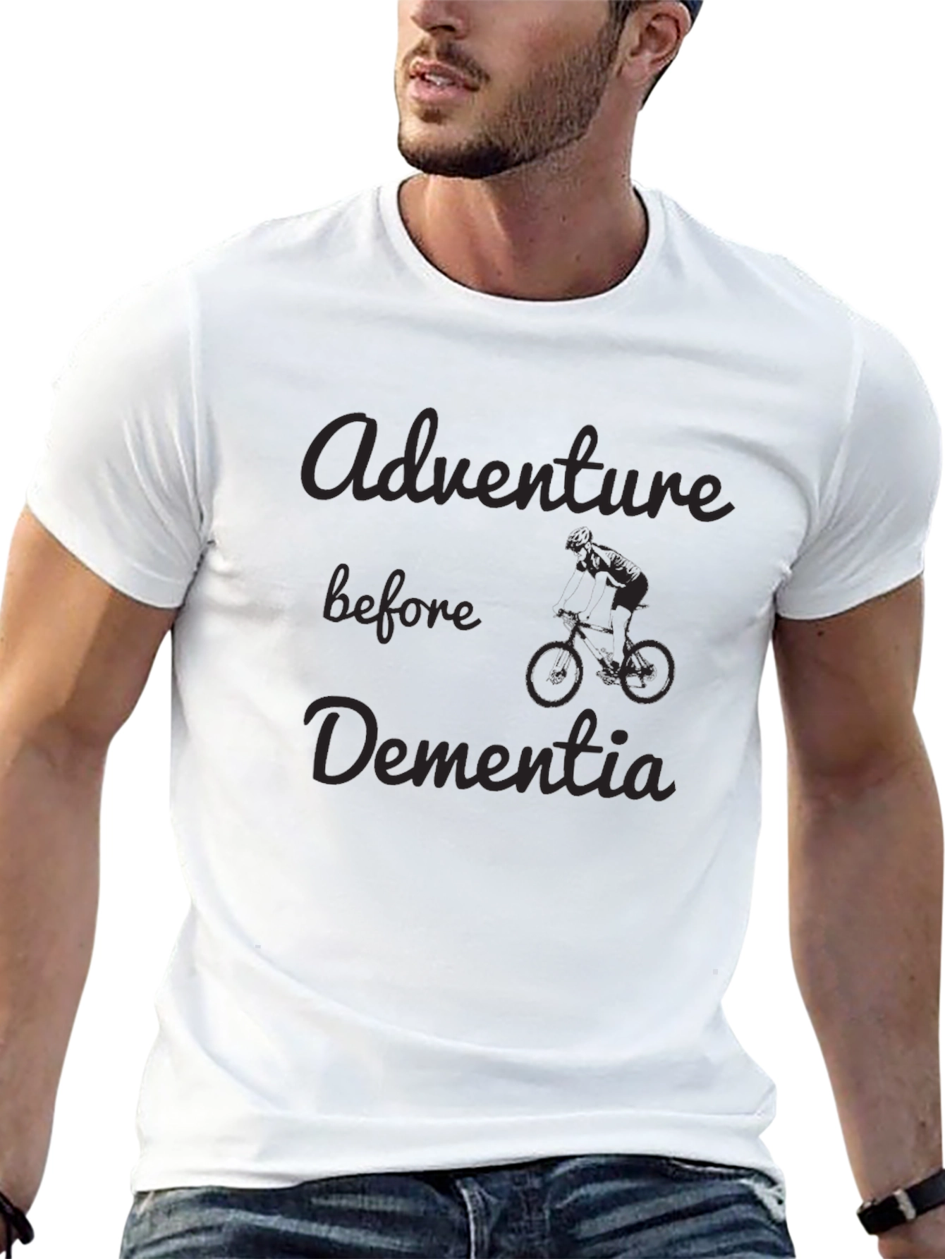 Adventure Before Dementia Black T-Shirt