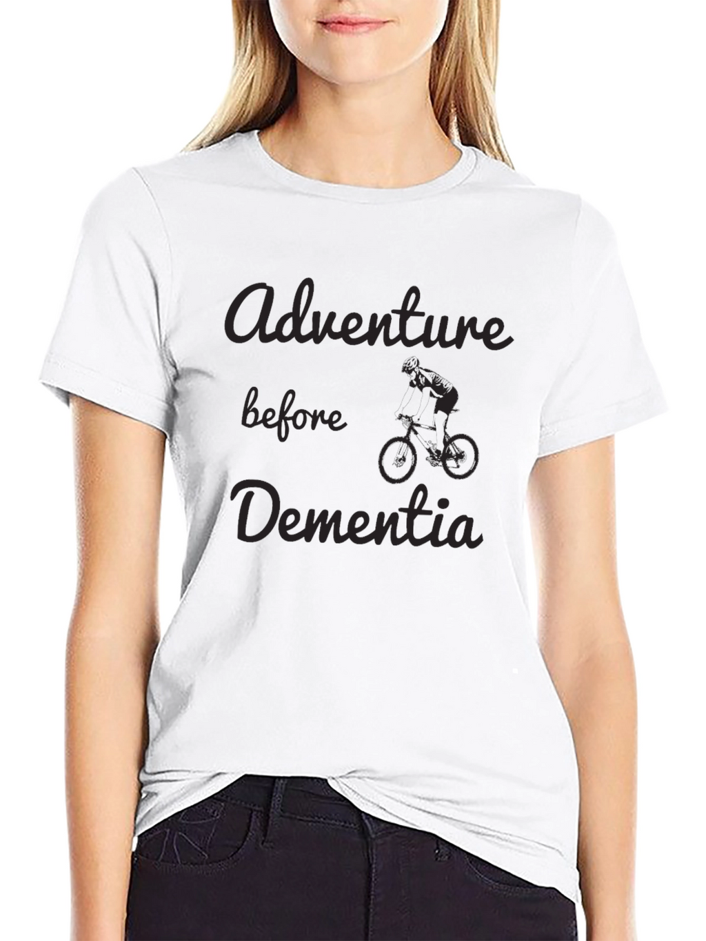 Adventure Before Dementia Black T-Shirt