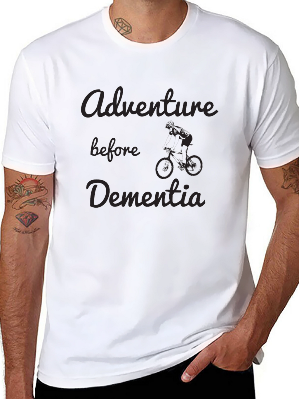 Adventure Before Dementia Black T-Shirt