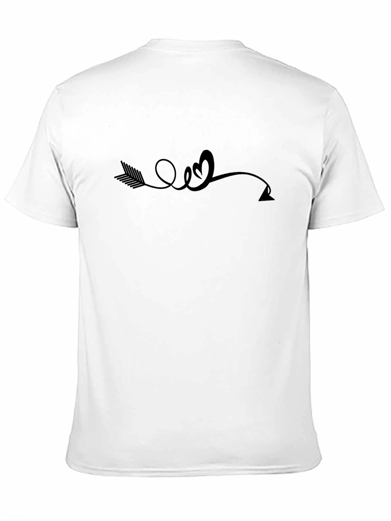 Arrow Heart Love Graphic T-Shirt