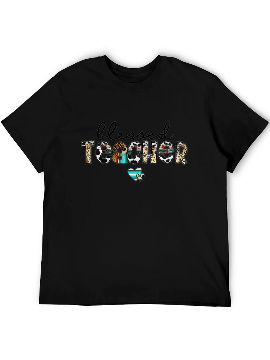 Blessed Teacher Graphic T-Shirt