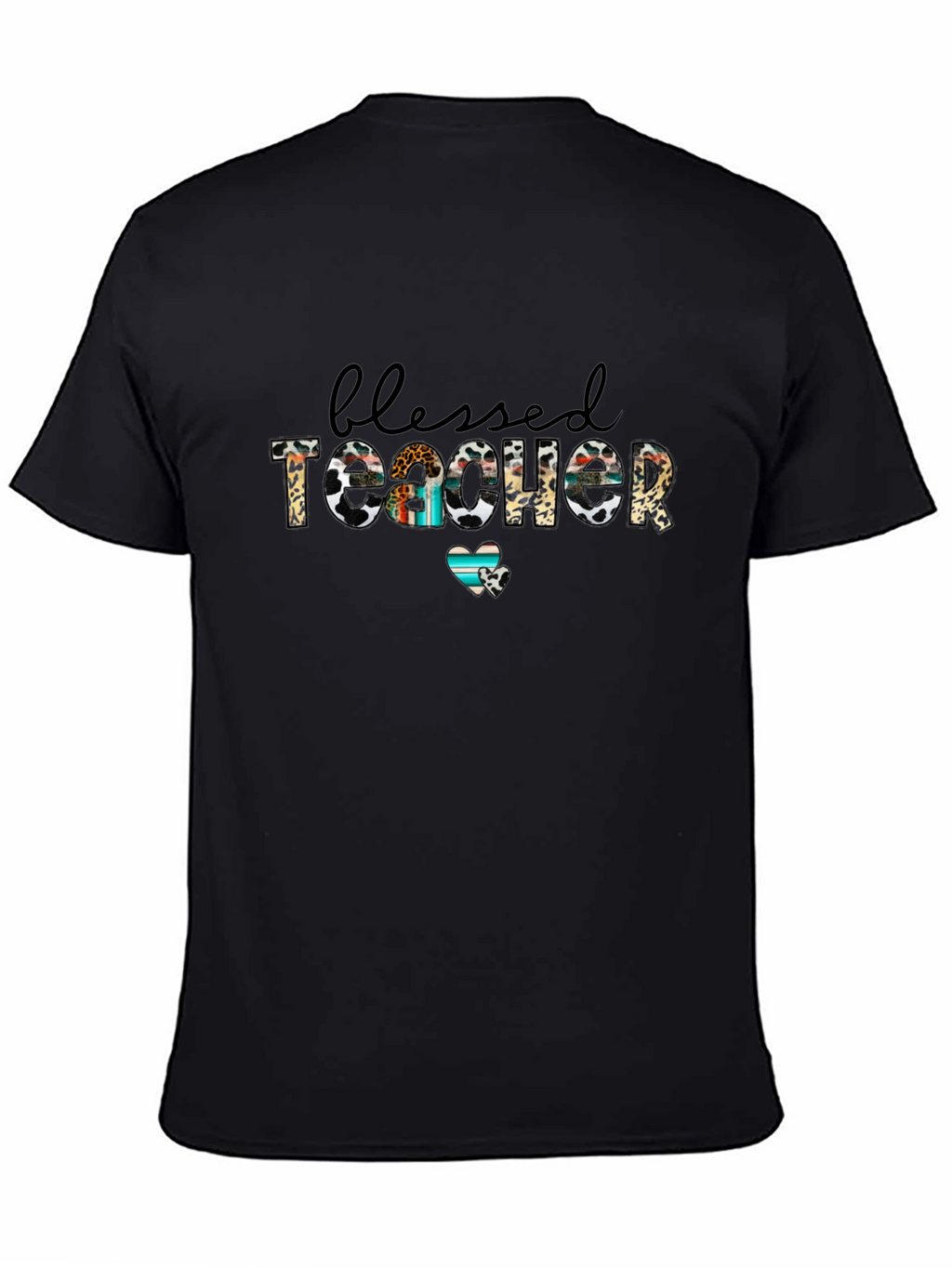 Blessed Teacher Graphic T-Shirt