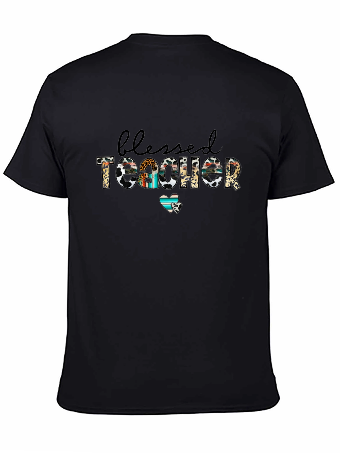 Blessed Teacher Graphic T-Shirt