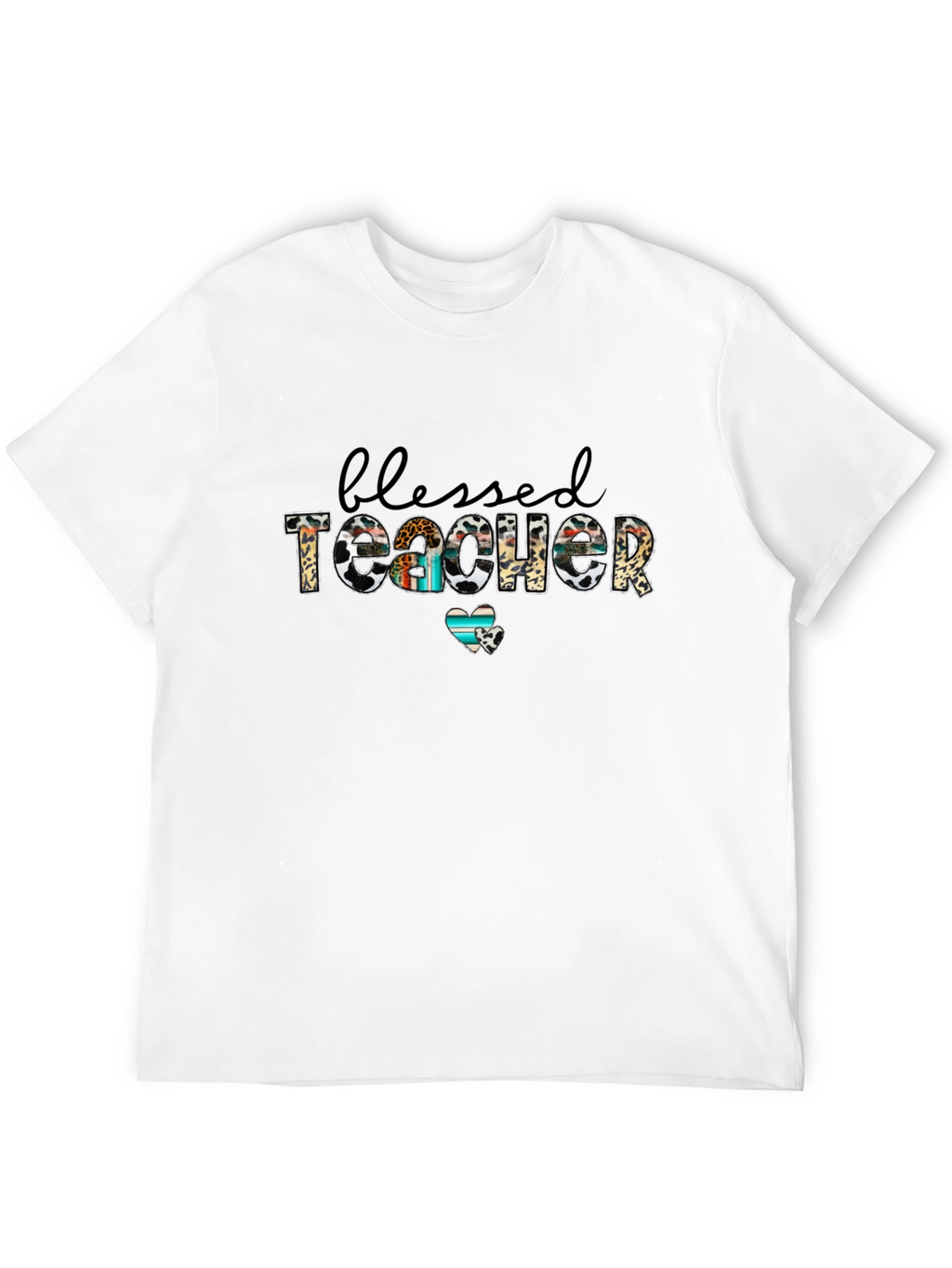 Blessed Teacher Graphic T-Shirt