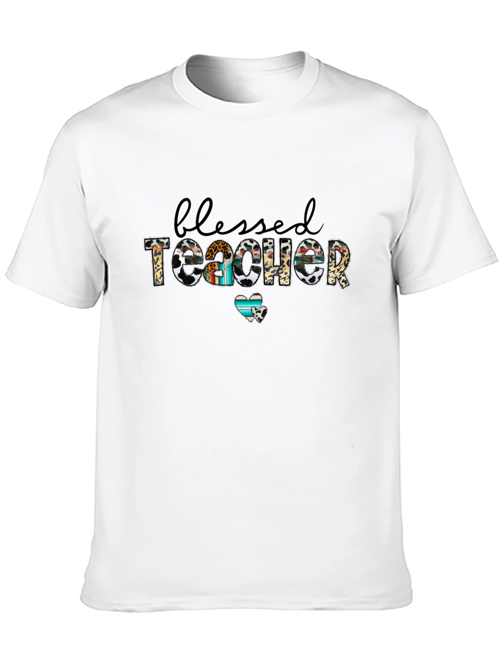 Blessed Teacher Graphic T-Shirt