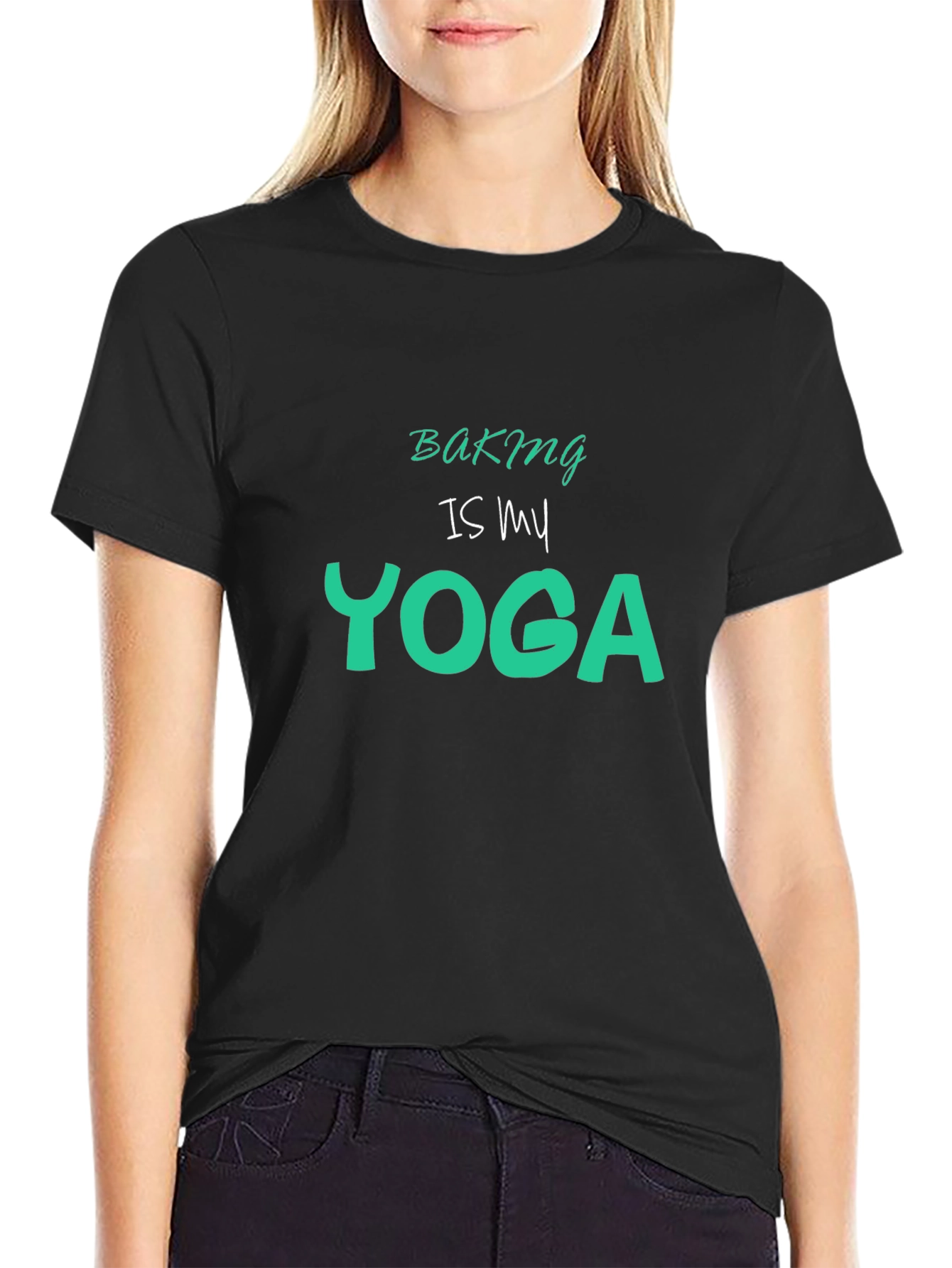 Baking is My Yoga Graphic Tee
