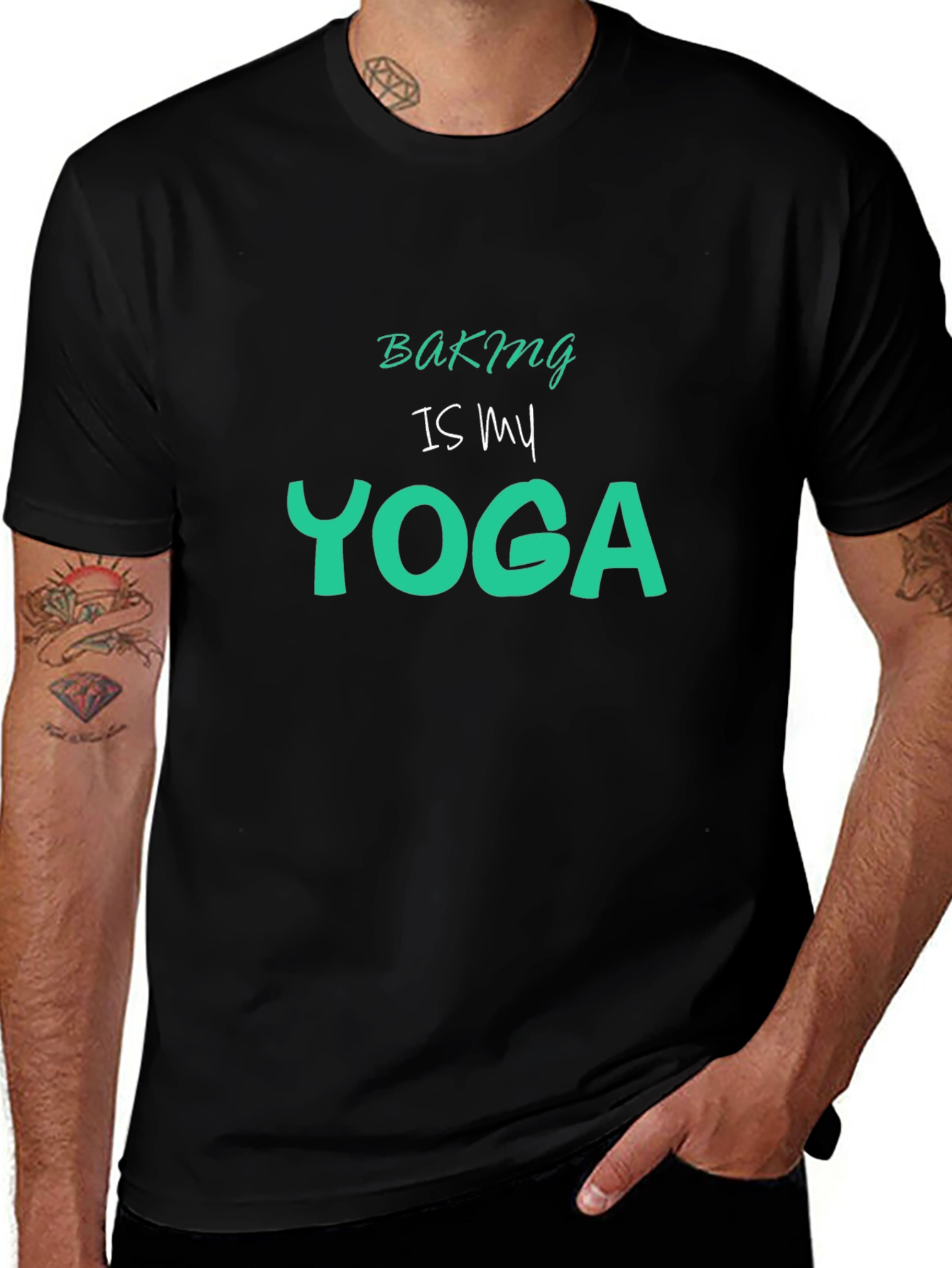 Baking is My Yoga Graphic Tee