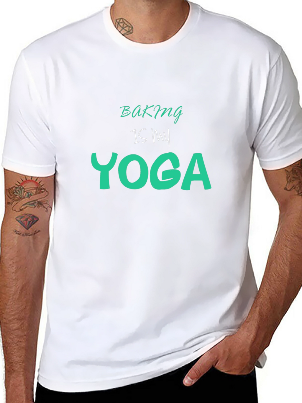 Baking is My Yoga Graphic Tee