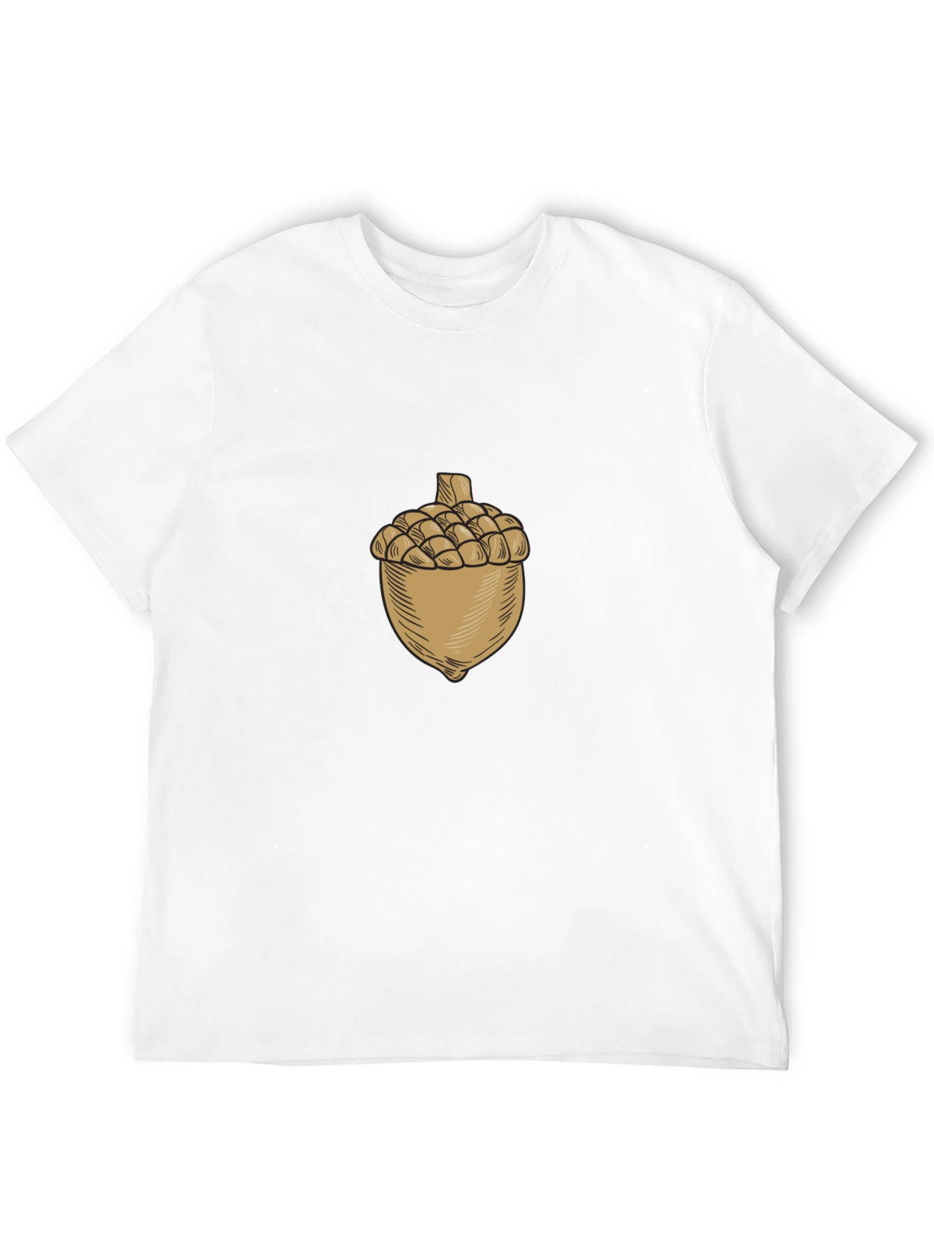 Acorn Graphic Black T-Shirt
