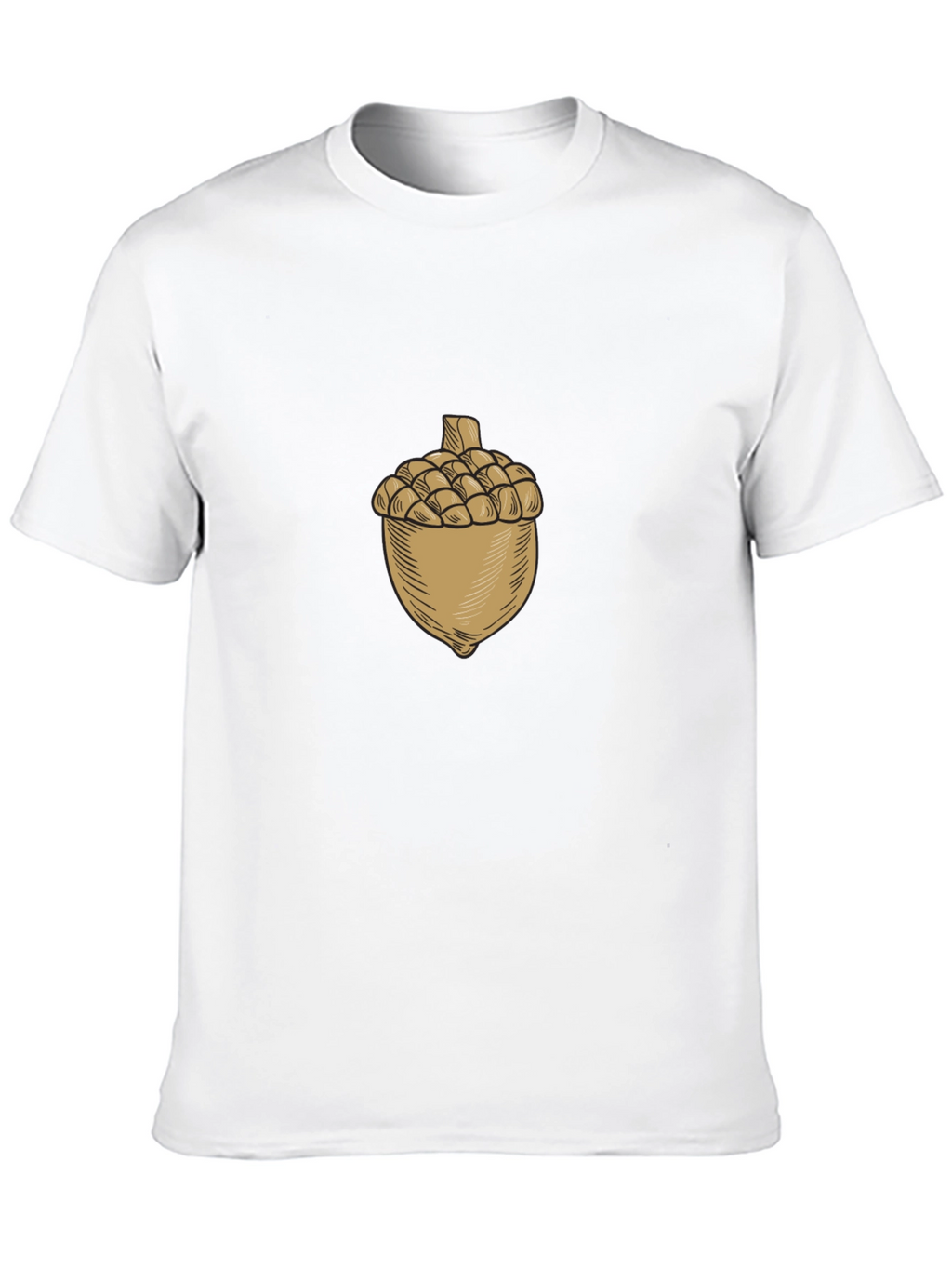 Acorn Graphic Black T-Shirt