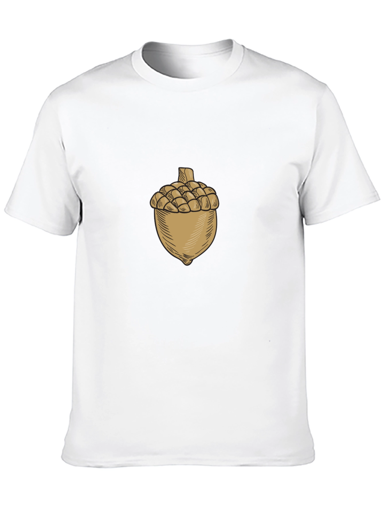 Acorn Graphic Black T-Shirt