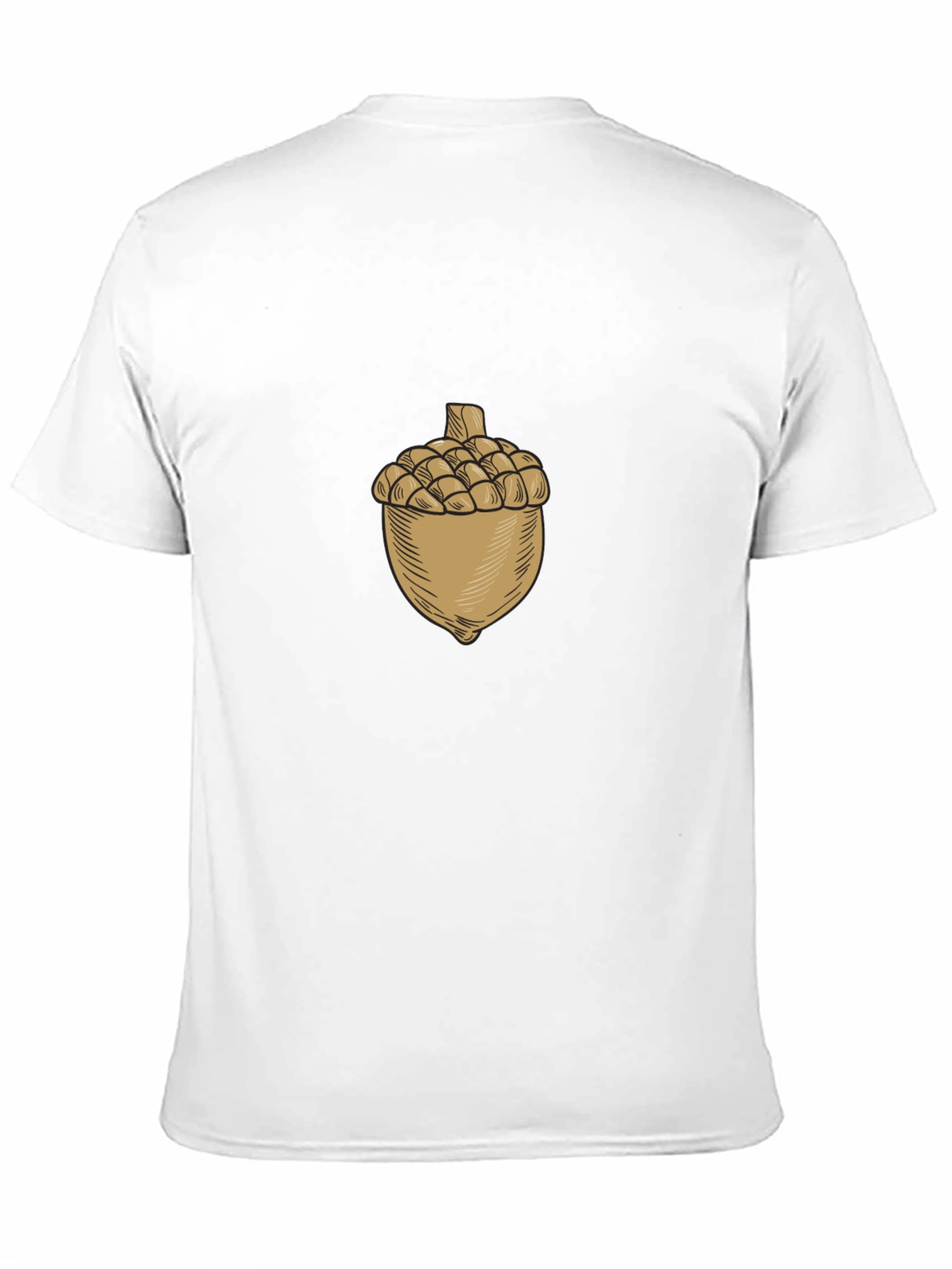 Acorn Graphic Black T-Shirt