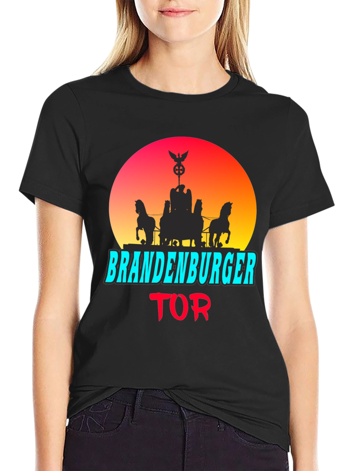 Brandenburger Tor Graphic T-Shirt - Berlin Landmark Tee