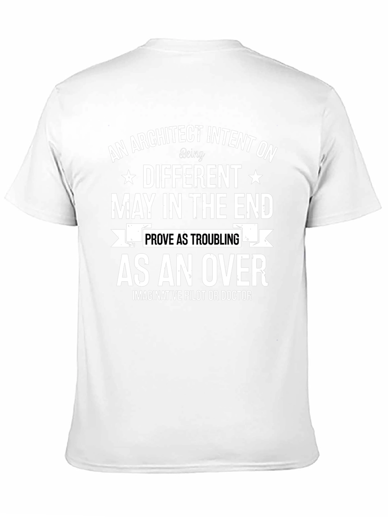 Architect Intent T-Shirt - Unique Design