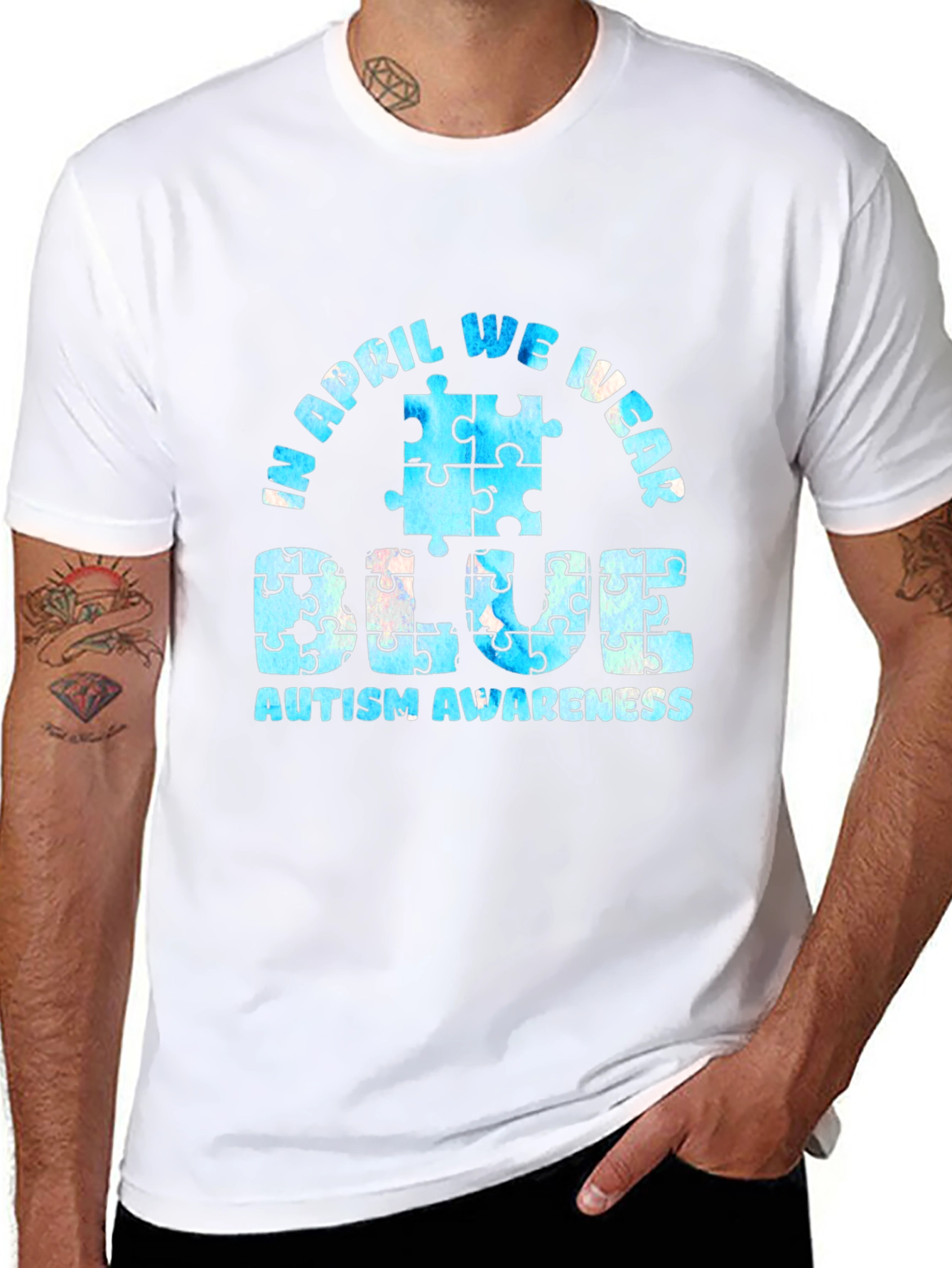 Autism Awareness Puzzle T-Shirt