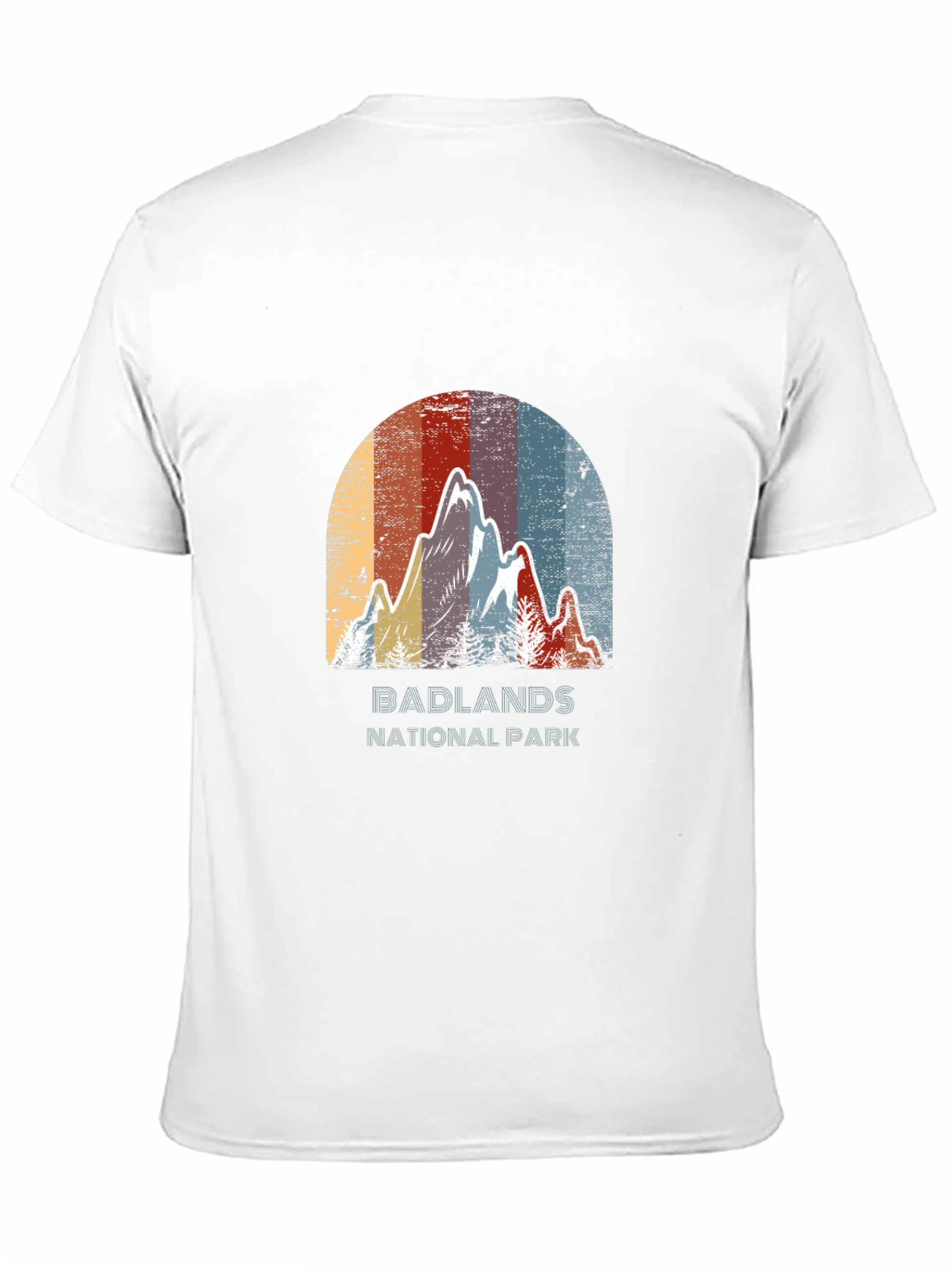 Badlands National Park Retro Graphic Tee
