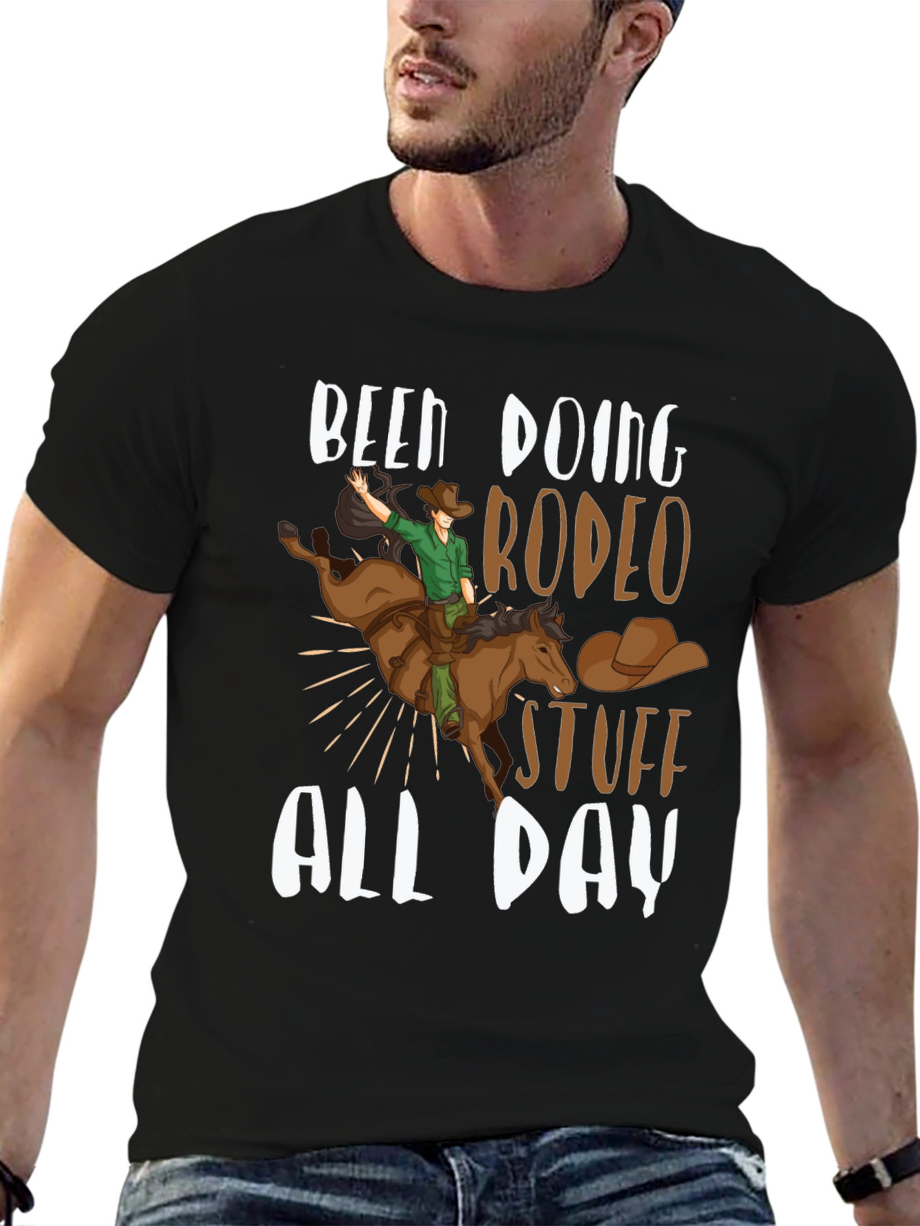 Been Doing Rodeo Stuff All Day T-Shirt
