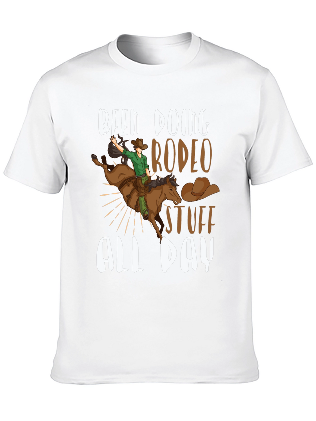 Been Doing Rodeo Stuff All Day T-Shirt