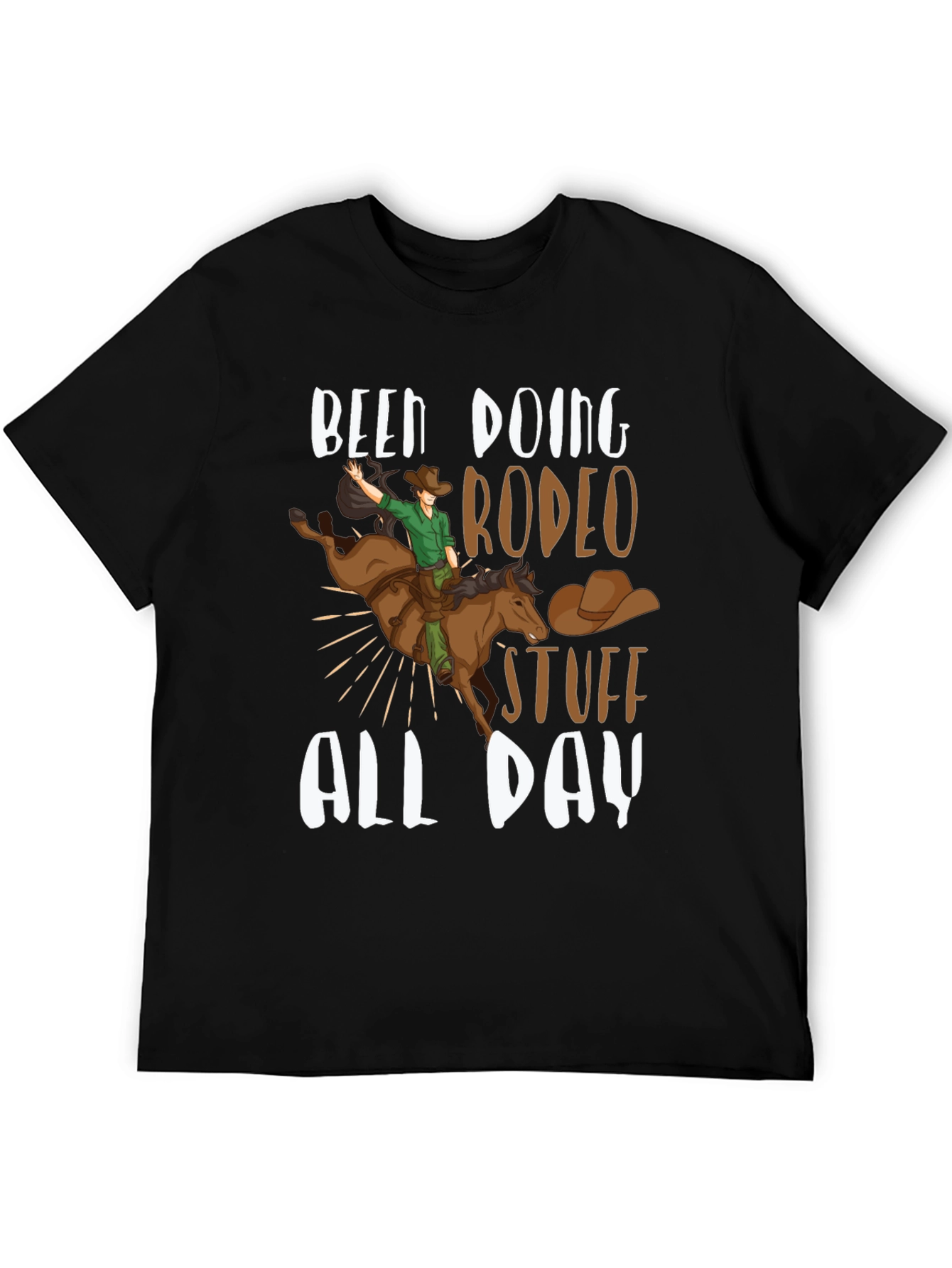 Been Doing Rodeo Stuff All Day T-Shirt