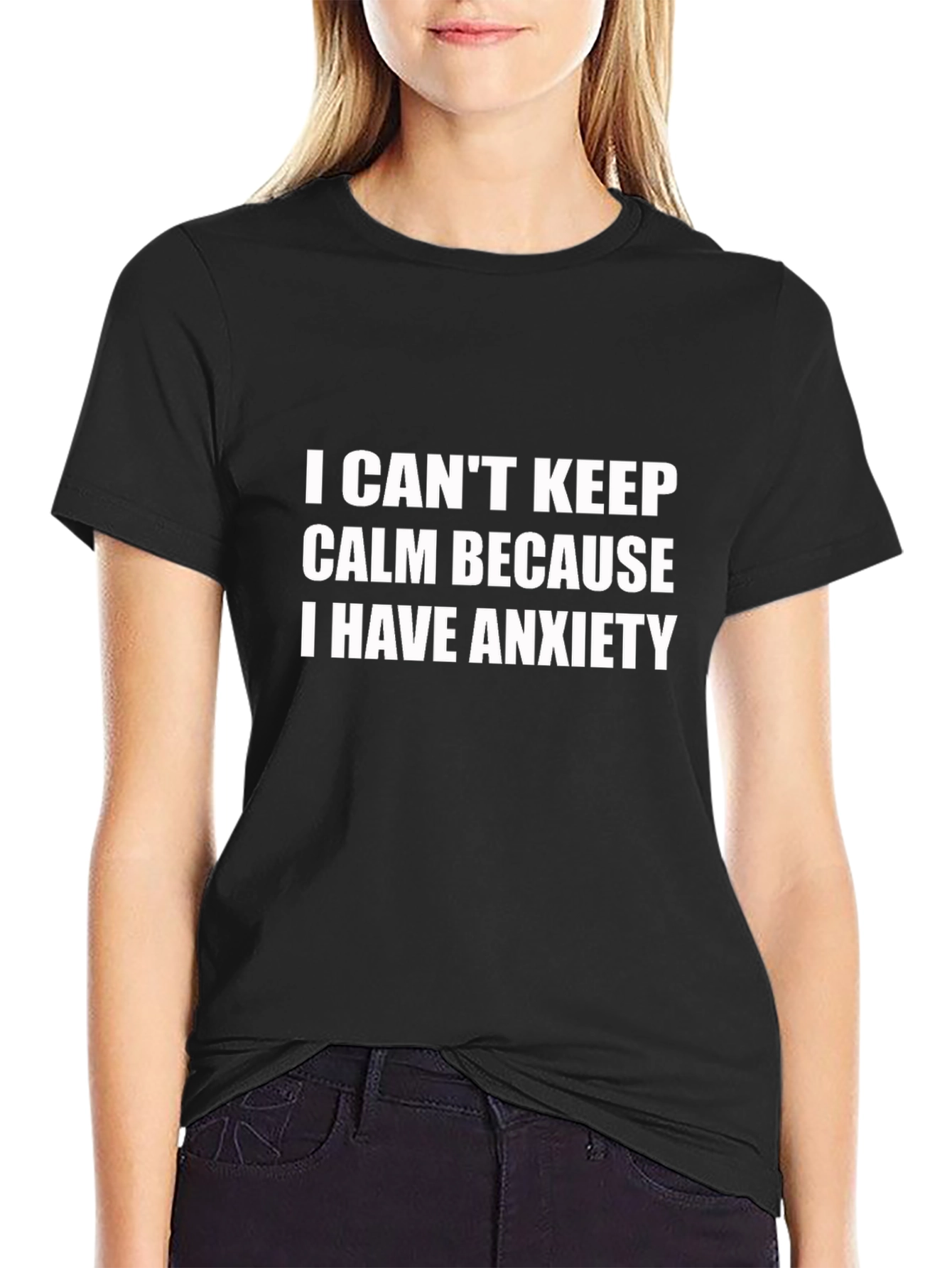 Anxiety T-Shirt - I Cant Keep Calm