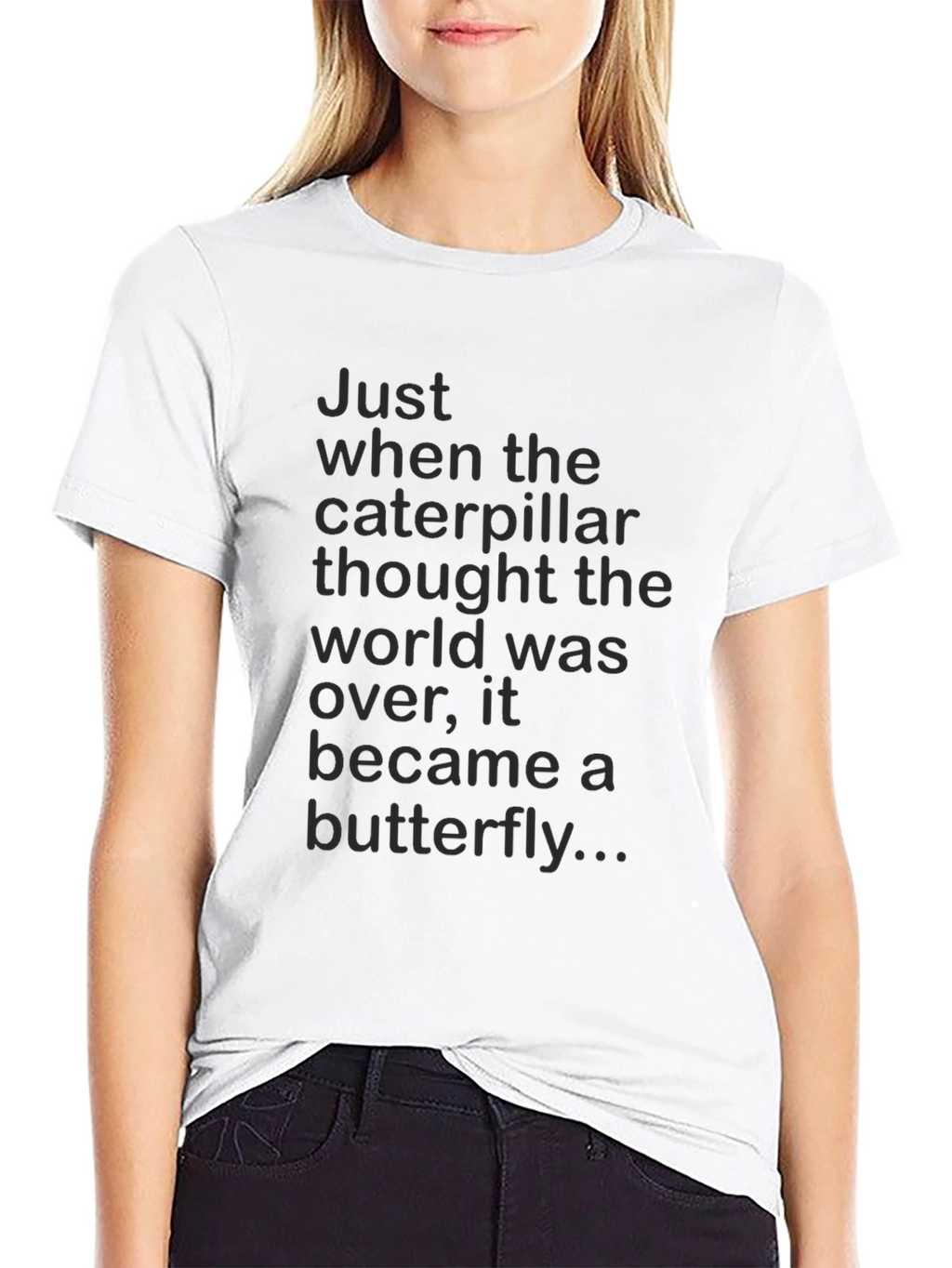 Butterfly Caterpillar Inspirational T-Shirt