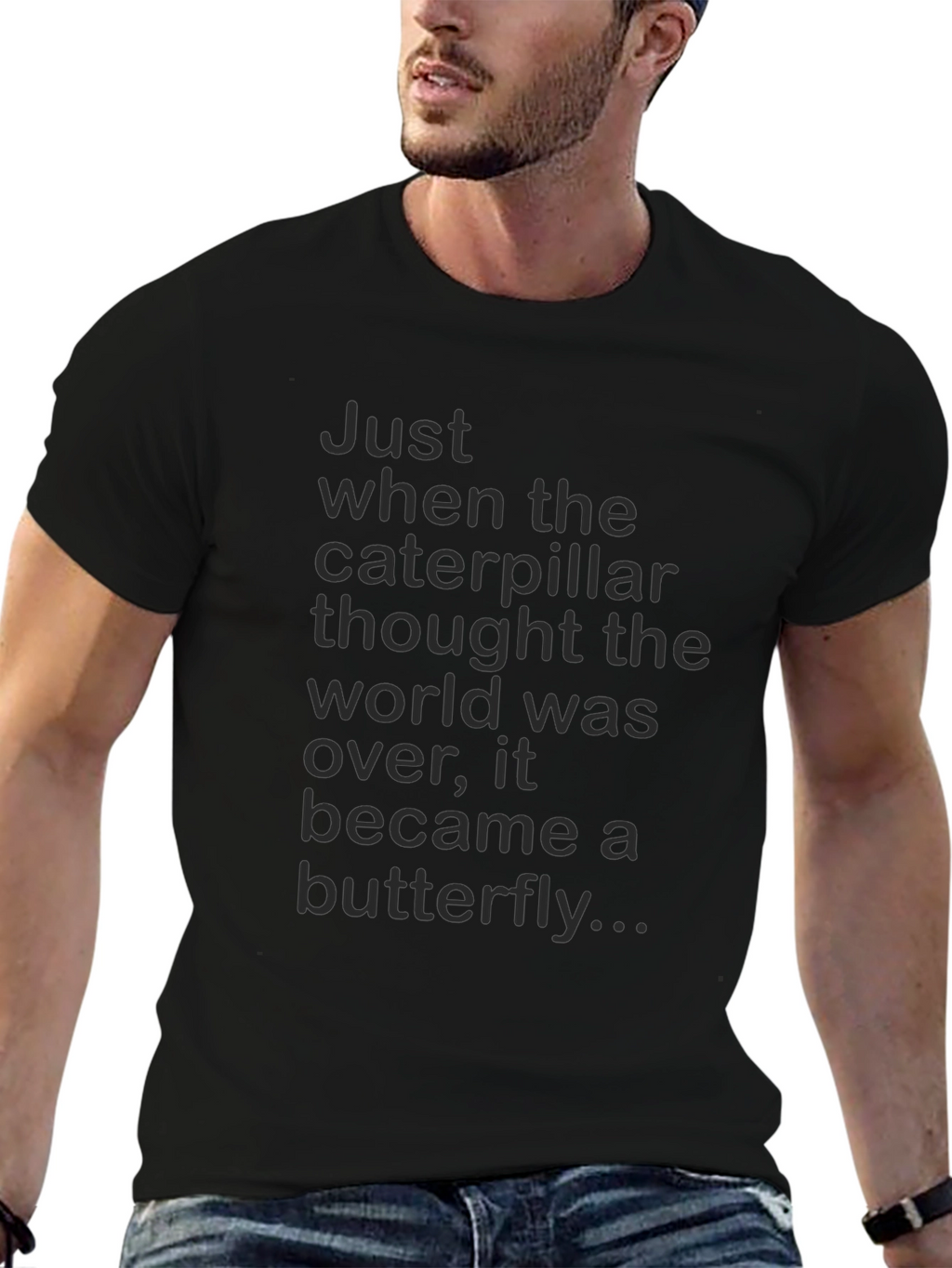 Butterfly Caterpillar Inspirational T-Shirt