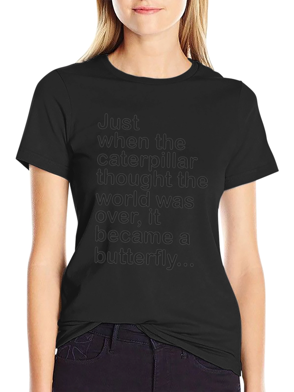 Butterfly Caterpillar Inspirational T-Shirt