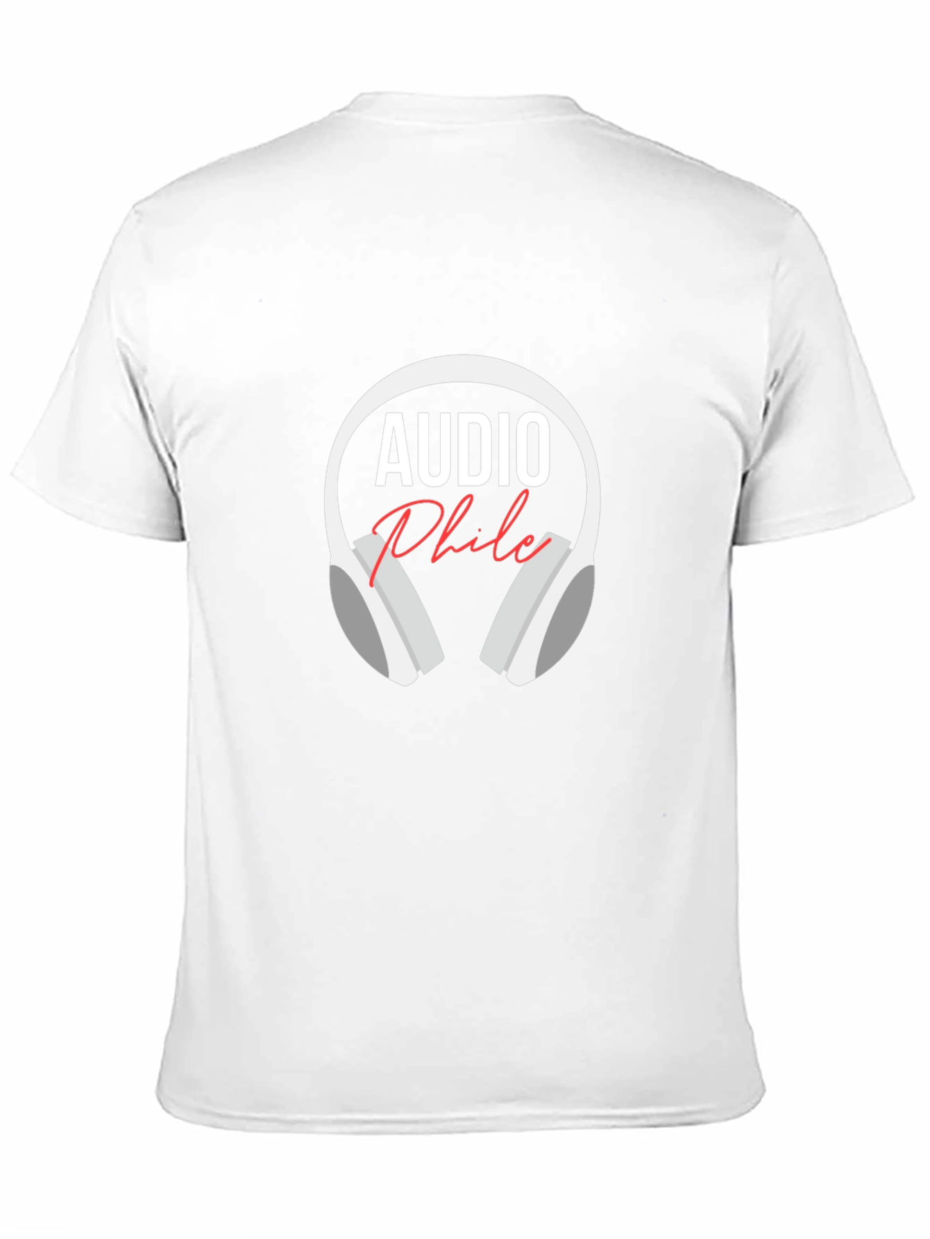Audio Phile Graphic Tee - Music Lovers T-Shirt