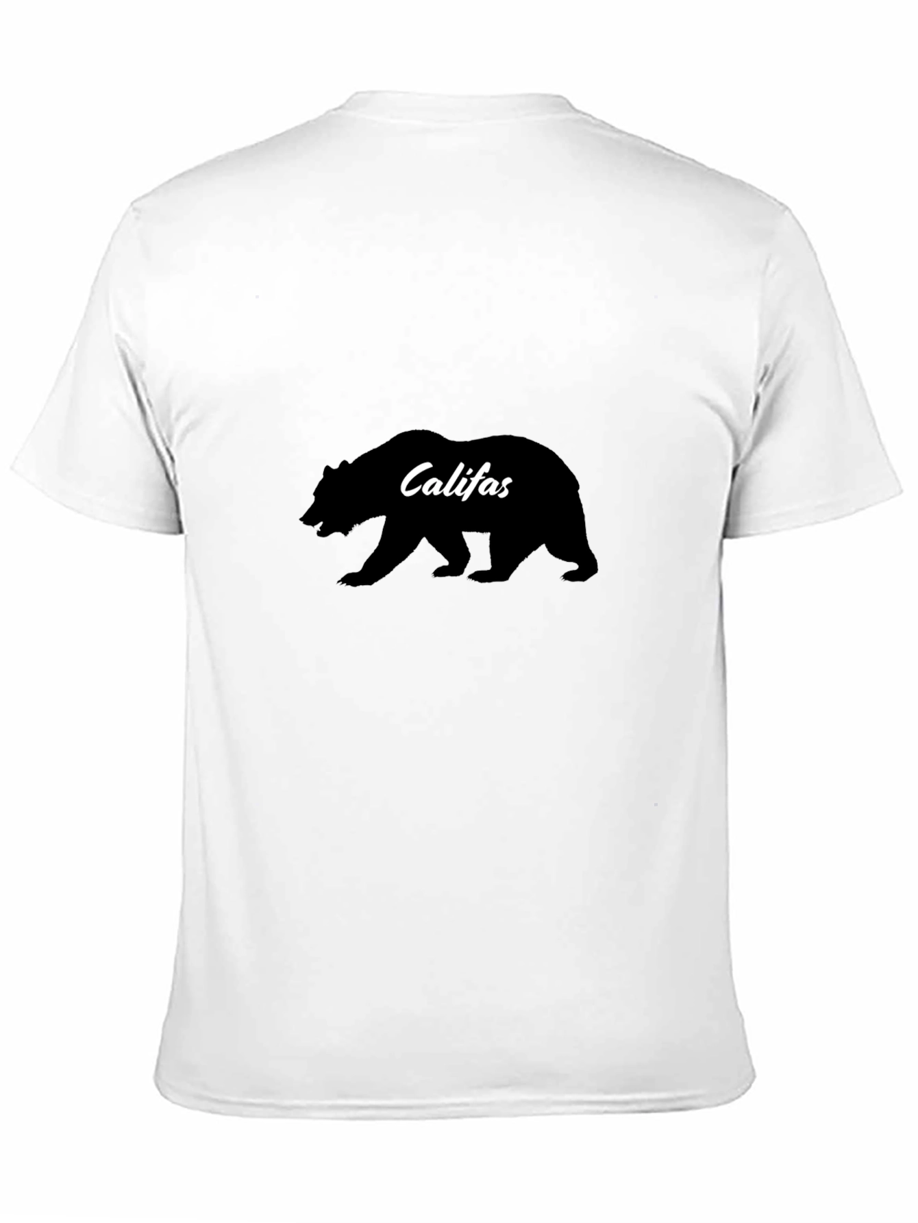 Califas Bear Graphic T-Shirt - Black