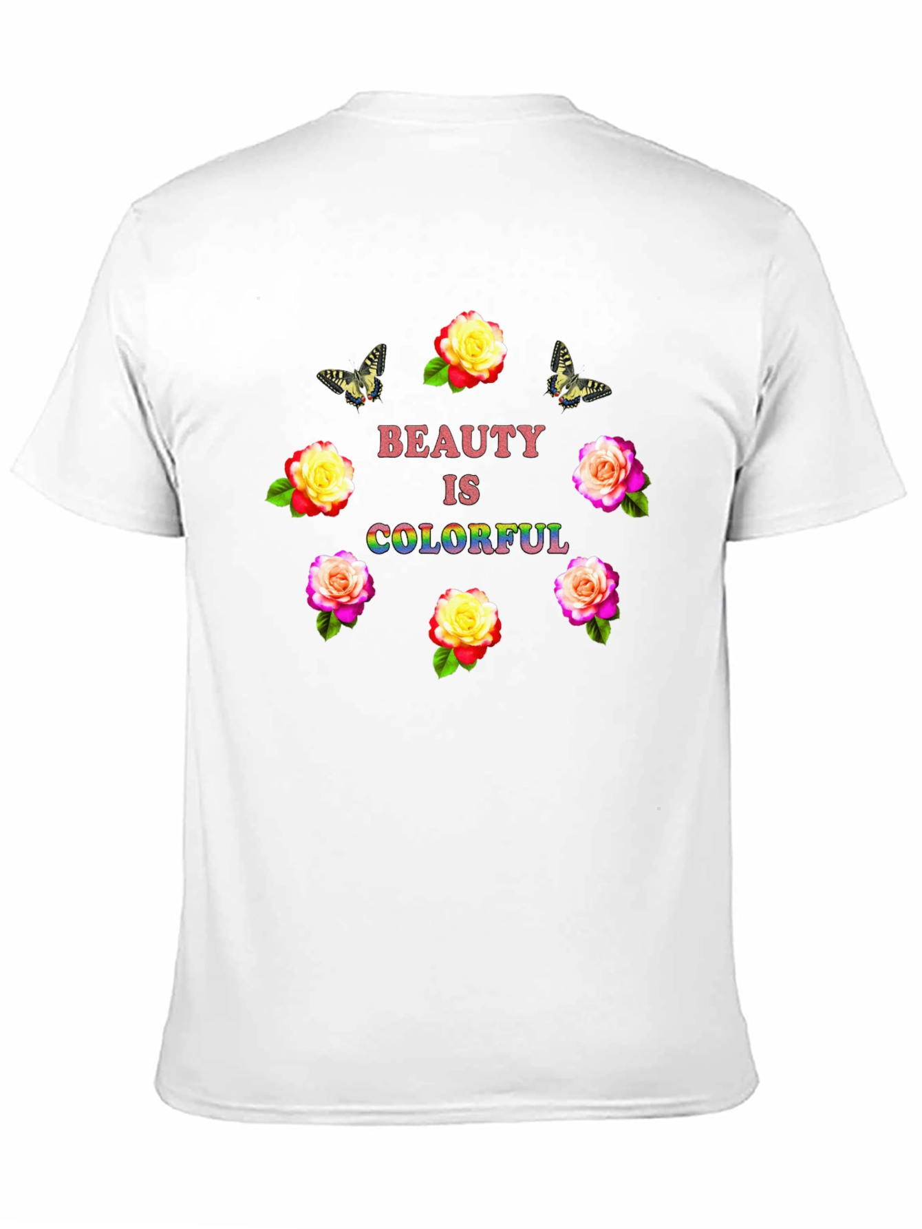 Beauty Is Colorful Graphic Tee