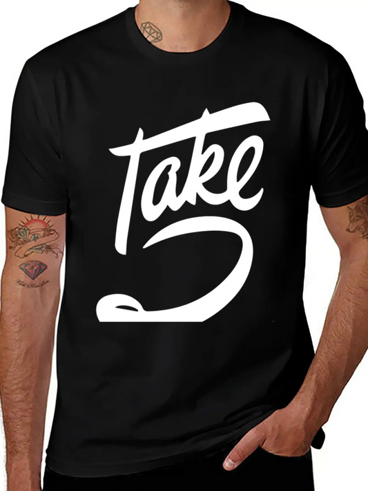 5 Take Basic Graphic T-Shirt – Daily Comfort In Soft Cotton