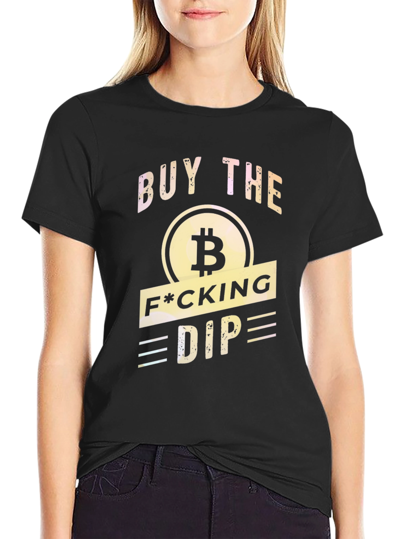 Buy The F*cking Dip Bitcoin T-Shirt