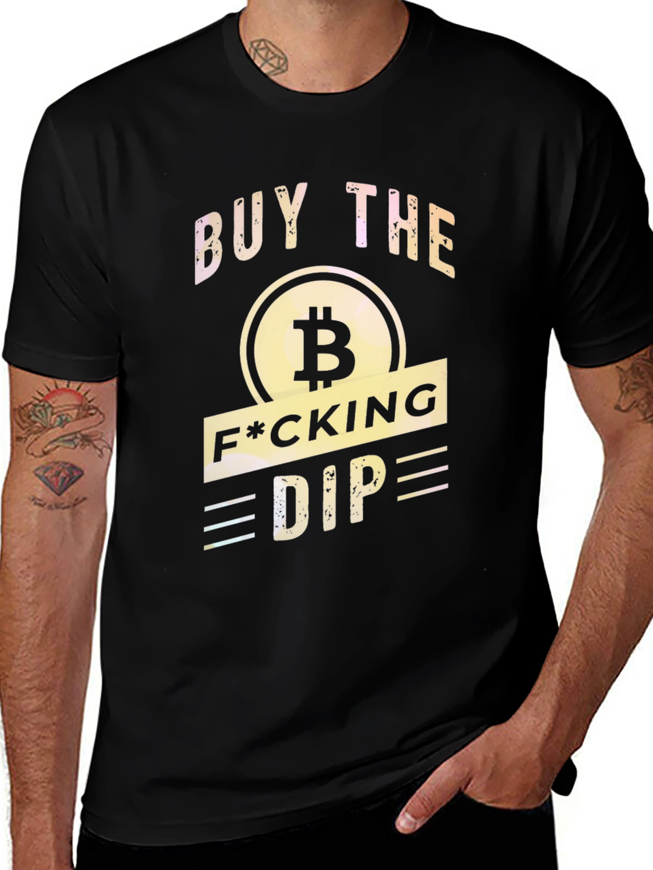 Buy The F*cking Dip Bitcoin T-Shirt