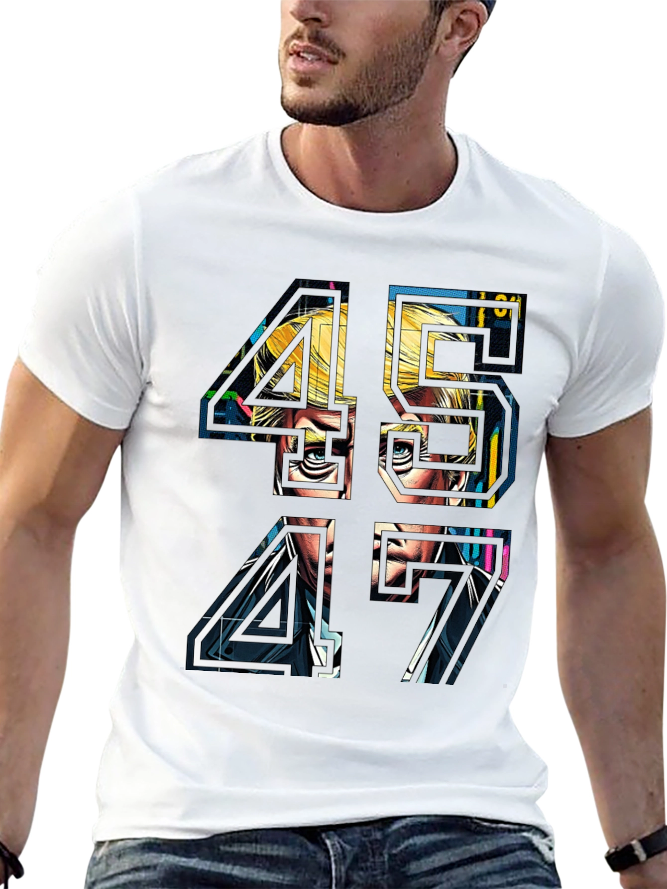 47 Graphic Print T-Shirt
