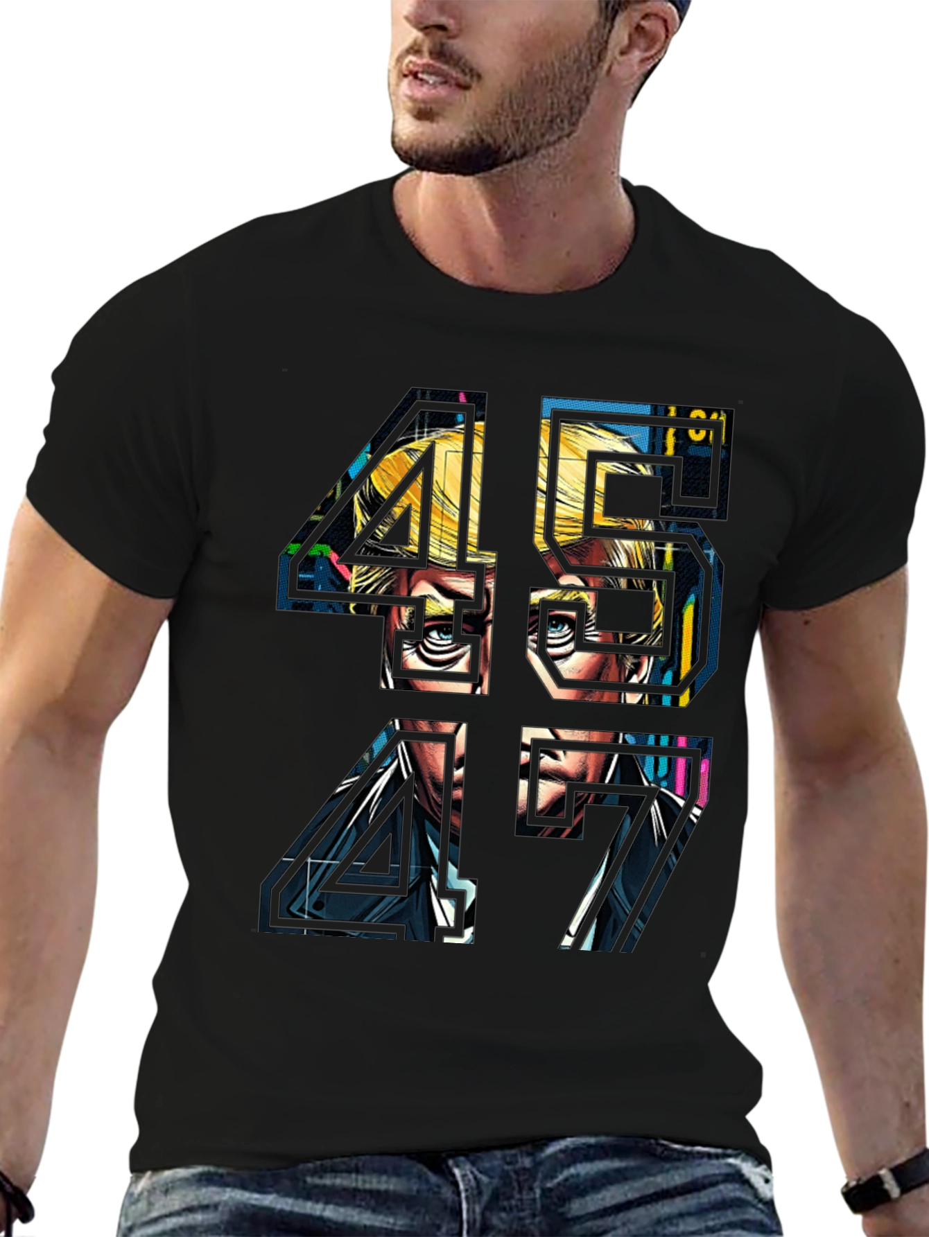 47 Graphic Print T-Shirt
