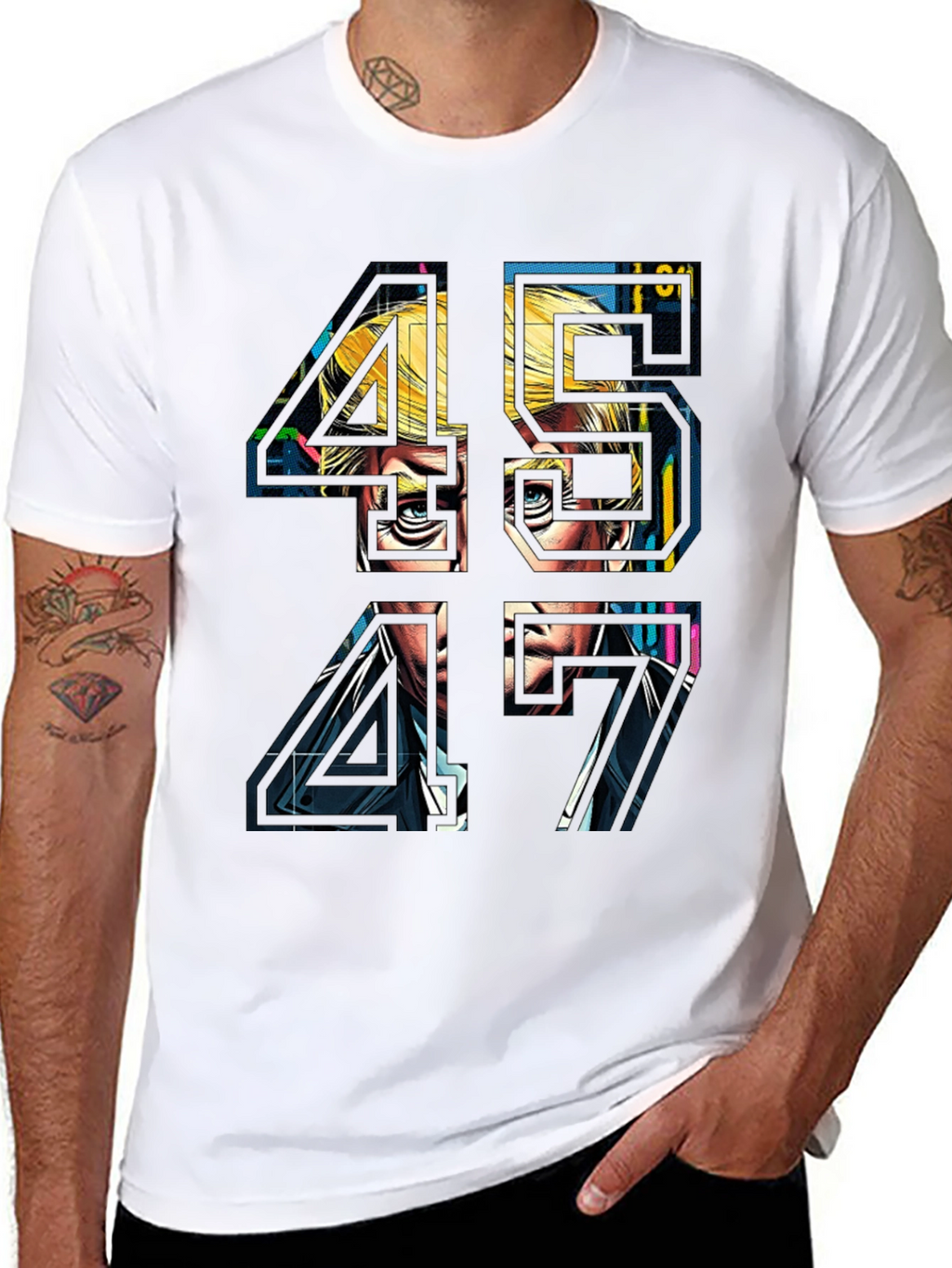 47 Graphic Print T-Shirt