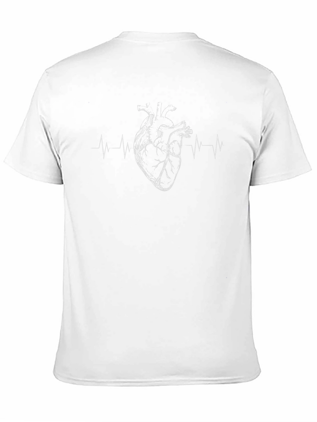 Anatomical Heartbeat Graphic T-Shirt