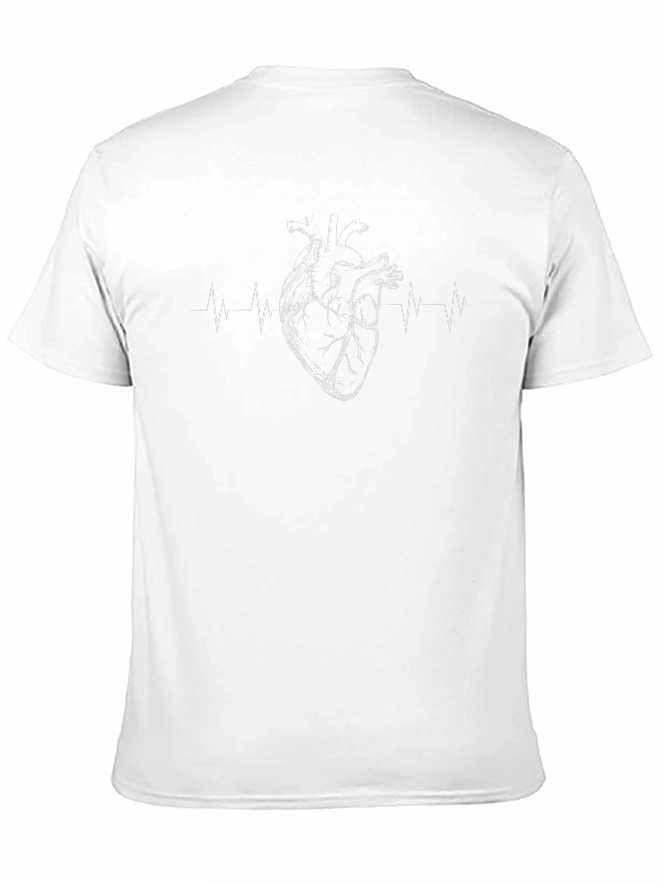 Anatomical Heartbeat Graphic T-Shirt