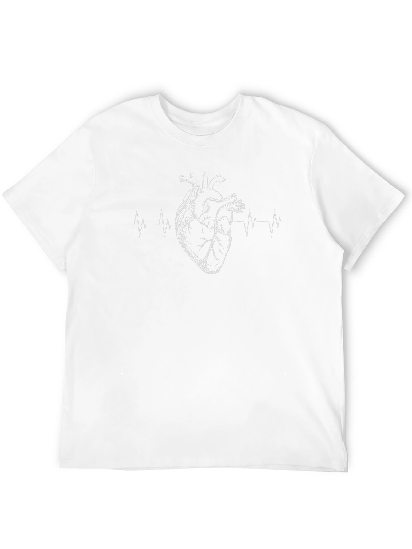 Anatomical Heartbeat Graphic T-Shirt