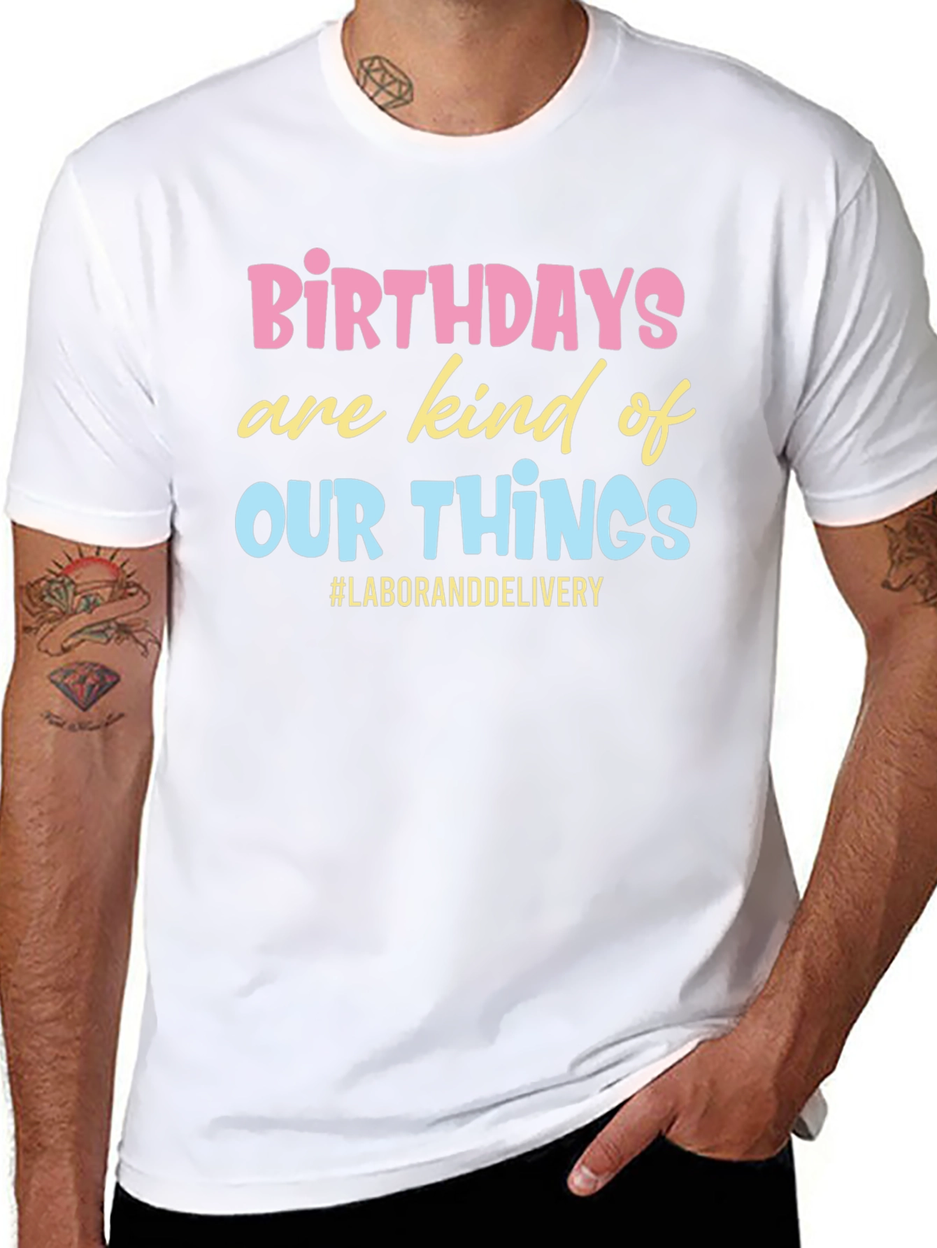 Birthday Labor and Delivery Graphic Tee