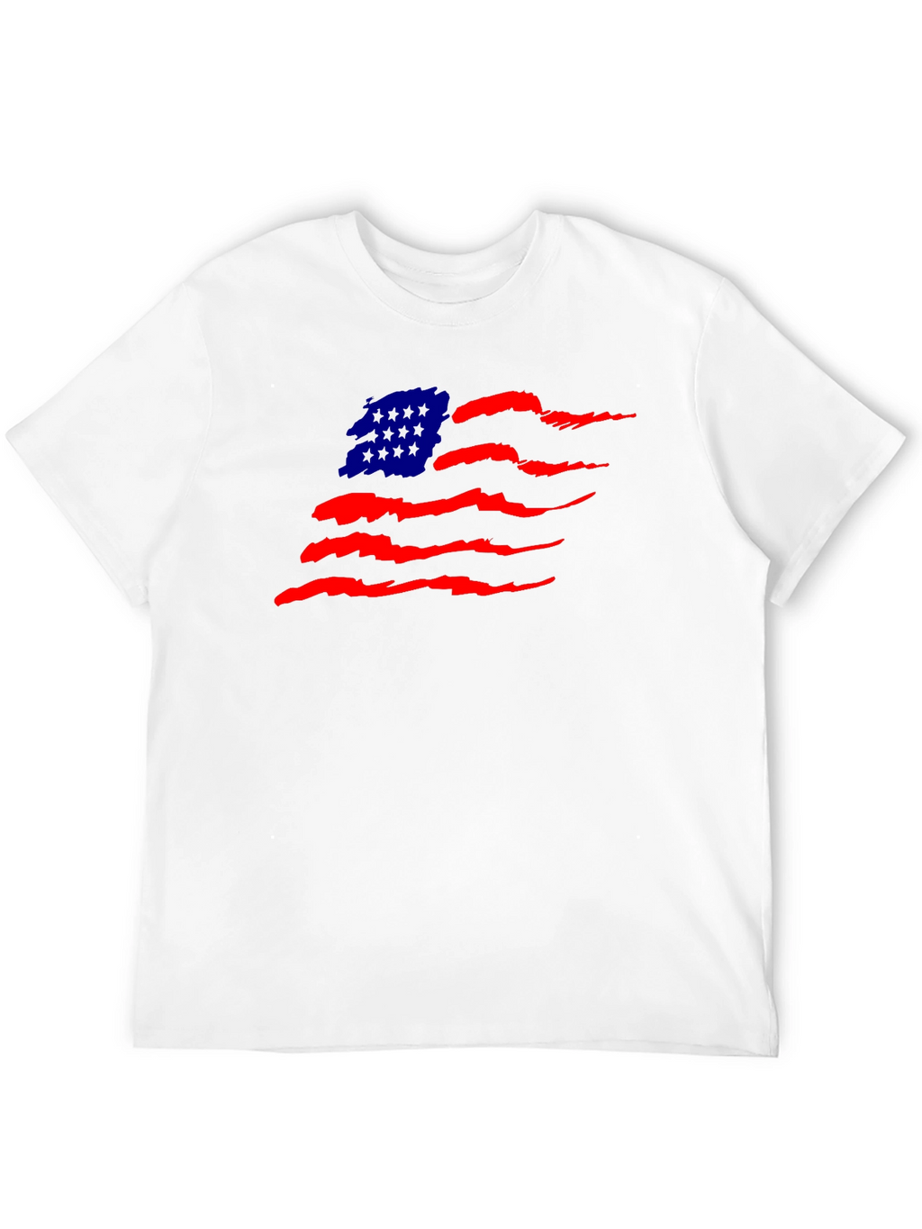 American Flag Graphic Tee - Patriotic Style