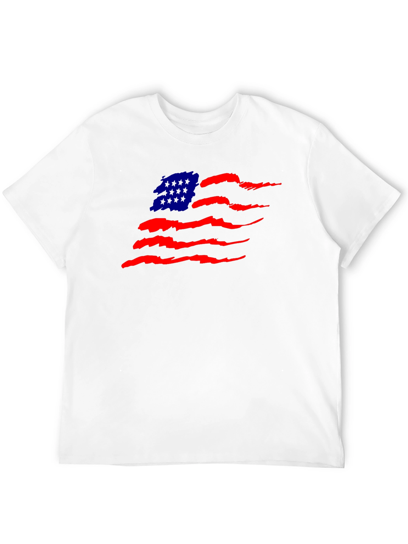American Flag Graphic Tee - Patriotic Style
