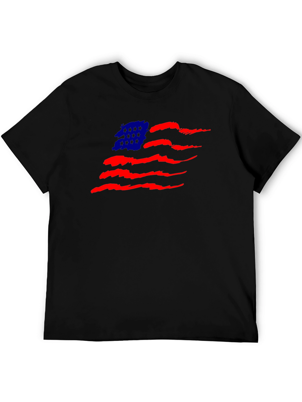 American Flag Graphic Tee - Patriotic Style