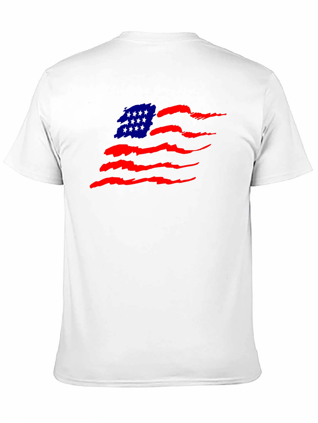 American Flag Graphic Tee - Patriotic Style